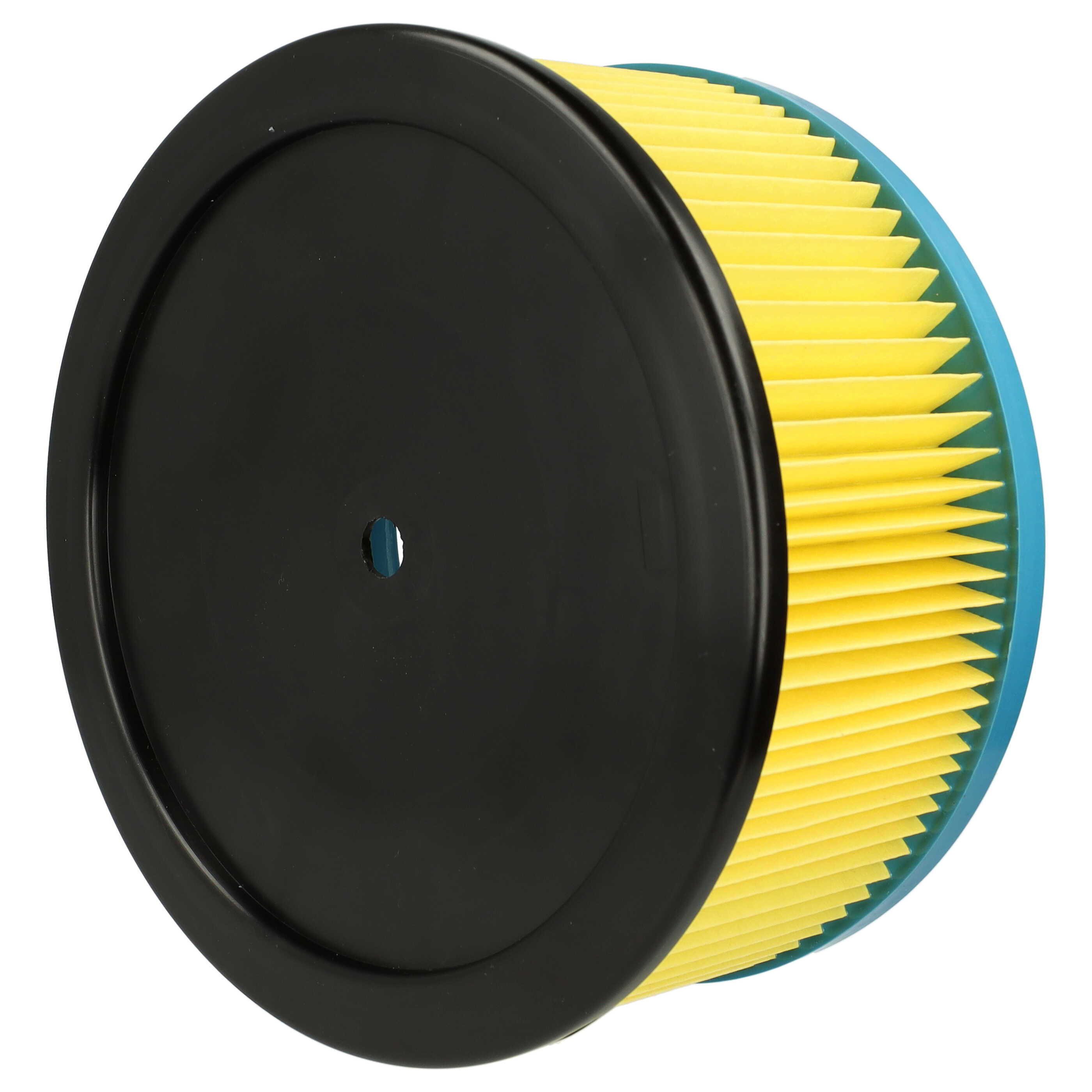 2x Filtercartridge filter replaces Metabo 631753000 for Hitachi Vacuum Cleaner, black / blue / yellow