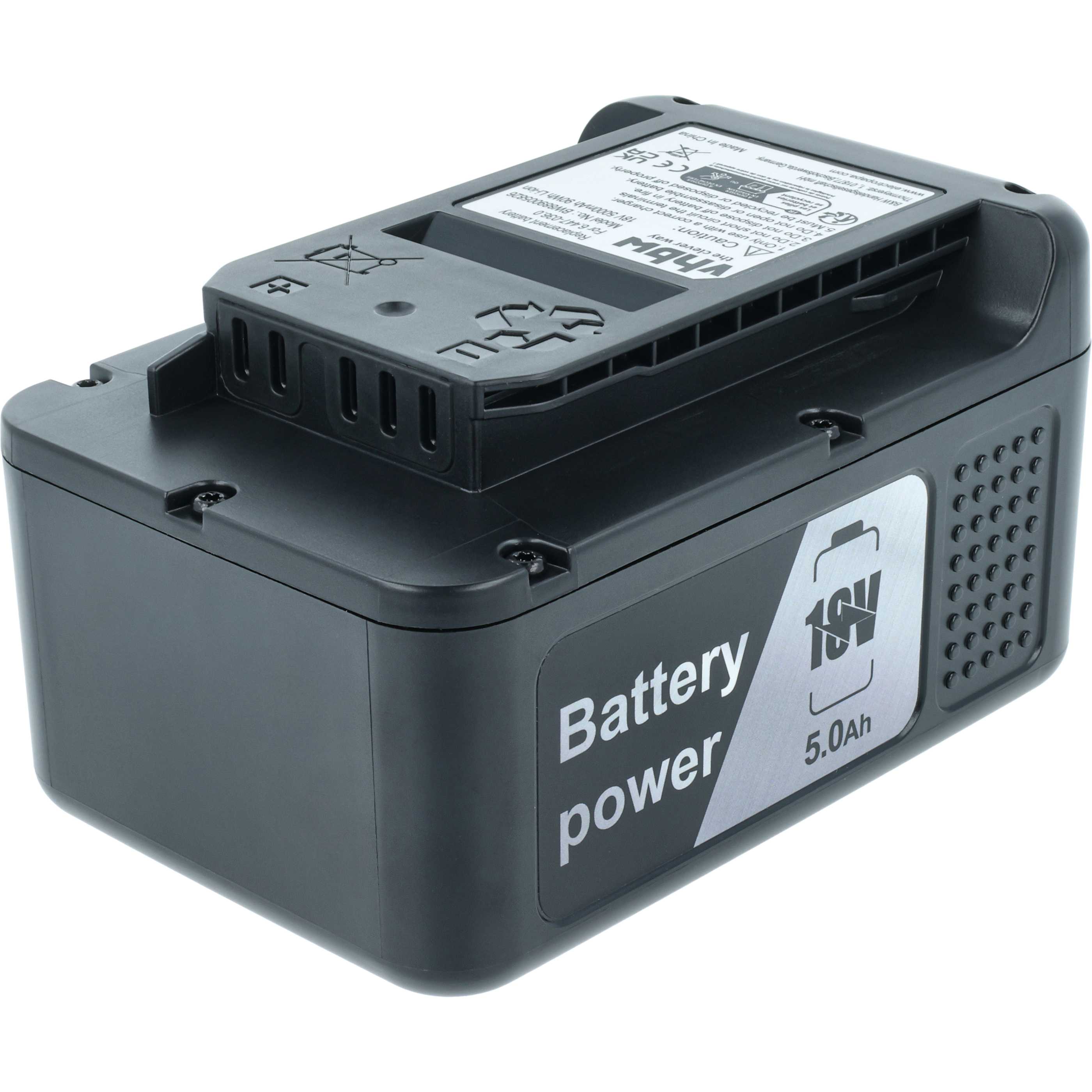 Battery replaces 2.445-034.0, 6.447-036.0 for Kärcher 5000mAh, 18V, Li-Ion