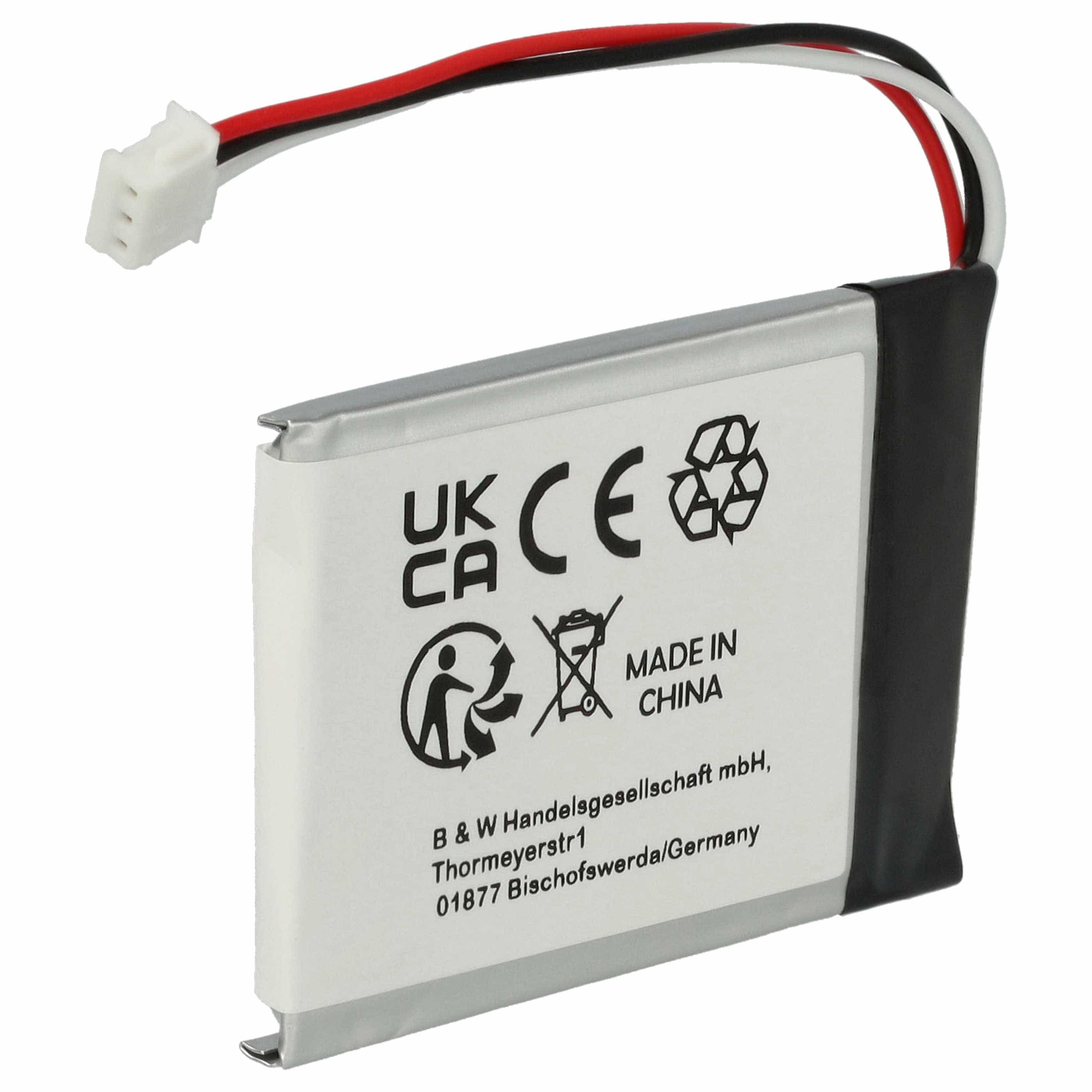 Batterie remplace Grundig SL-422943 pour téléphone Philips - 500mAh 3,7V Li-ion