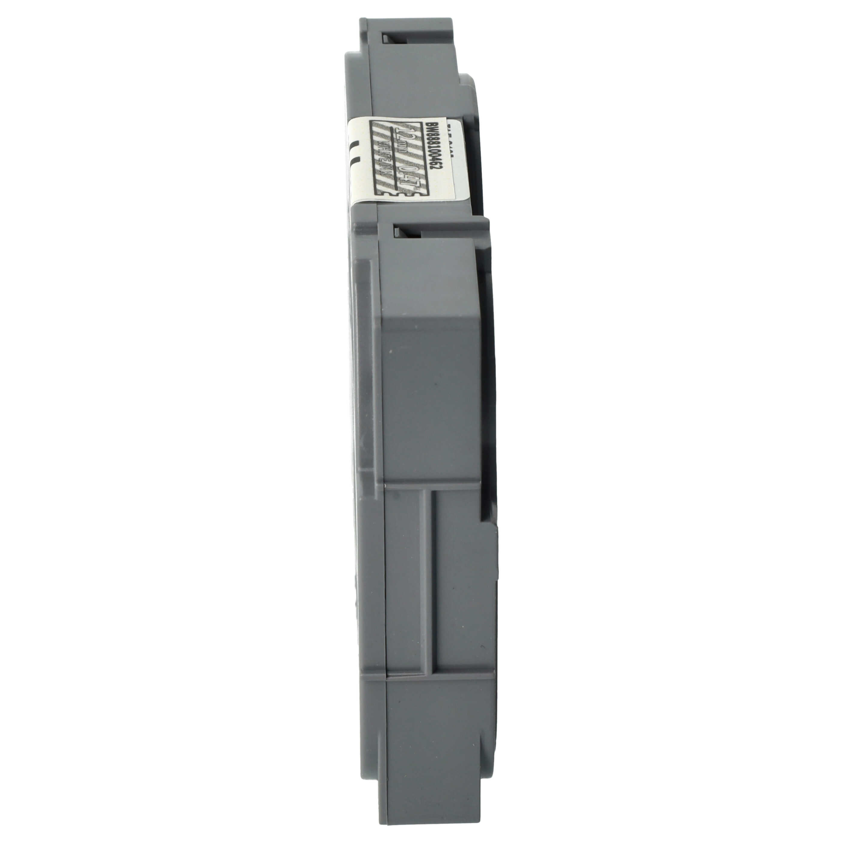 Cassette à ruban remplace Brother TZE-S135 - 12mm lettrage Blanc ruban Transparent, extra fort
