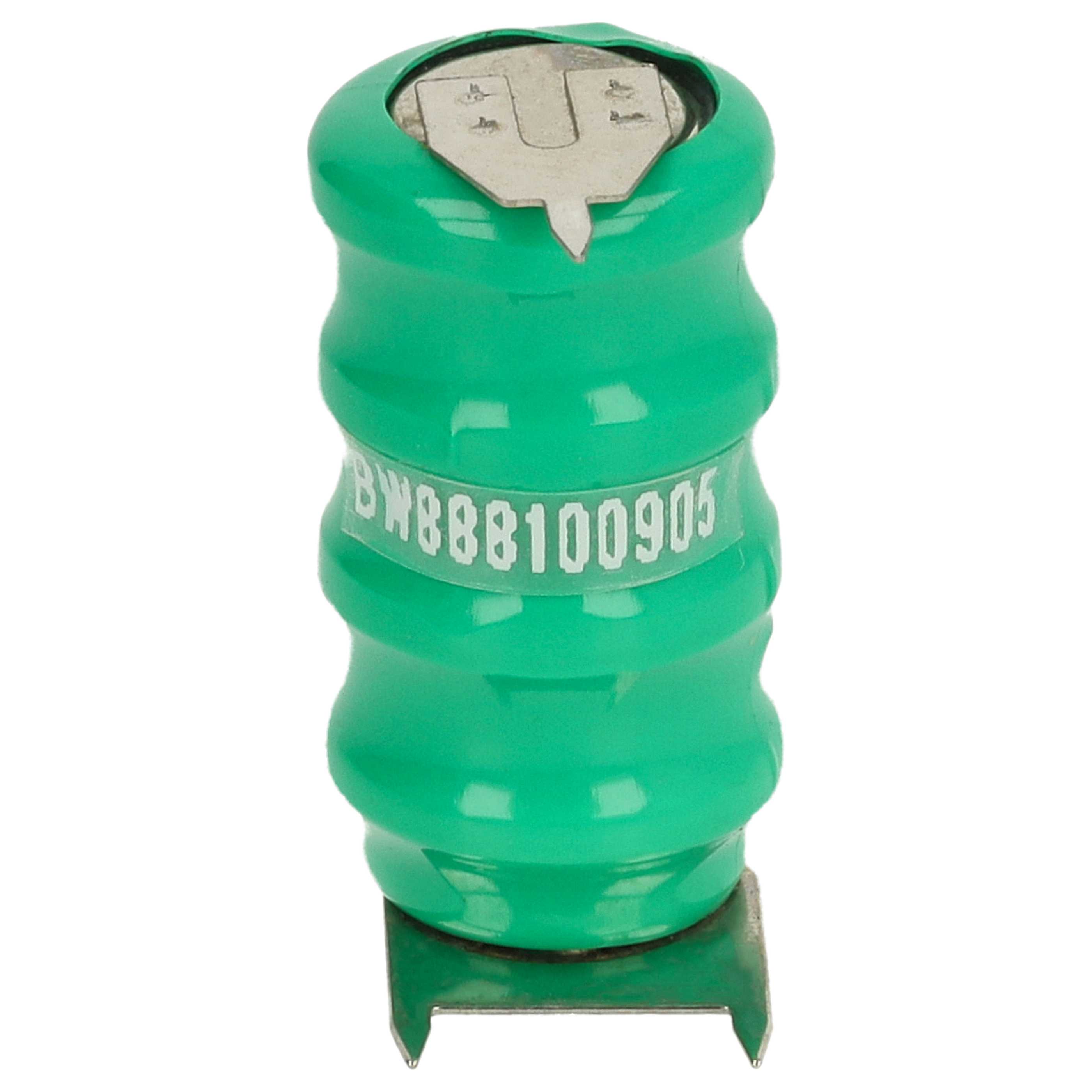 Button Cell Battery Type V40H 3 Pins for Model Building Solar Lamps etc. - 40 mAh 4.8 V NiMH