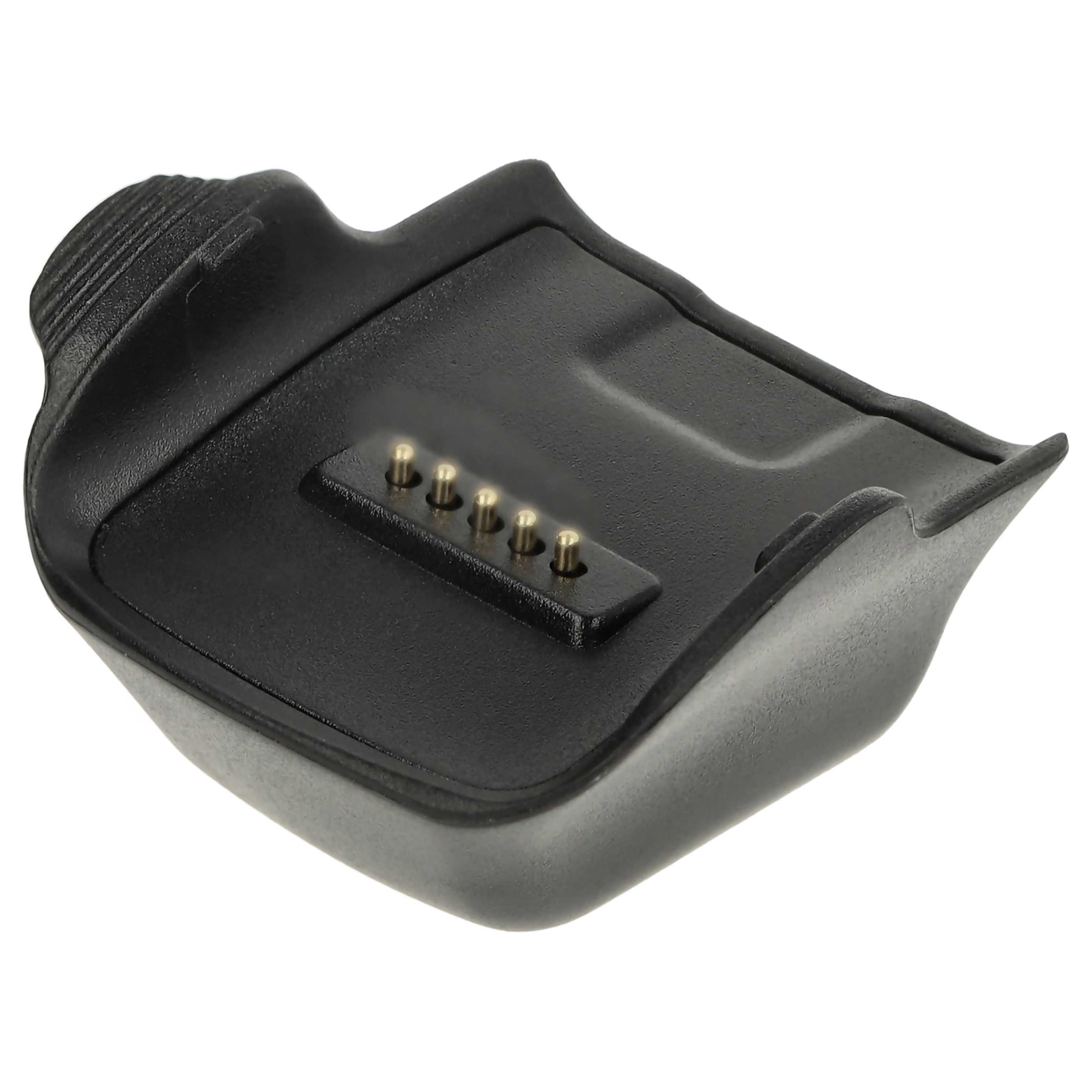 USB Charging Station suitable for Samsung Gear Fit SM-R350 Smartwatch, black