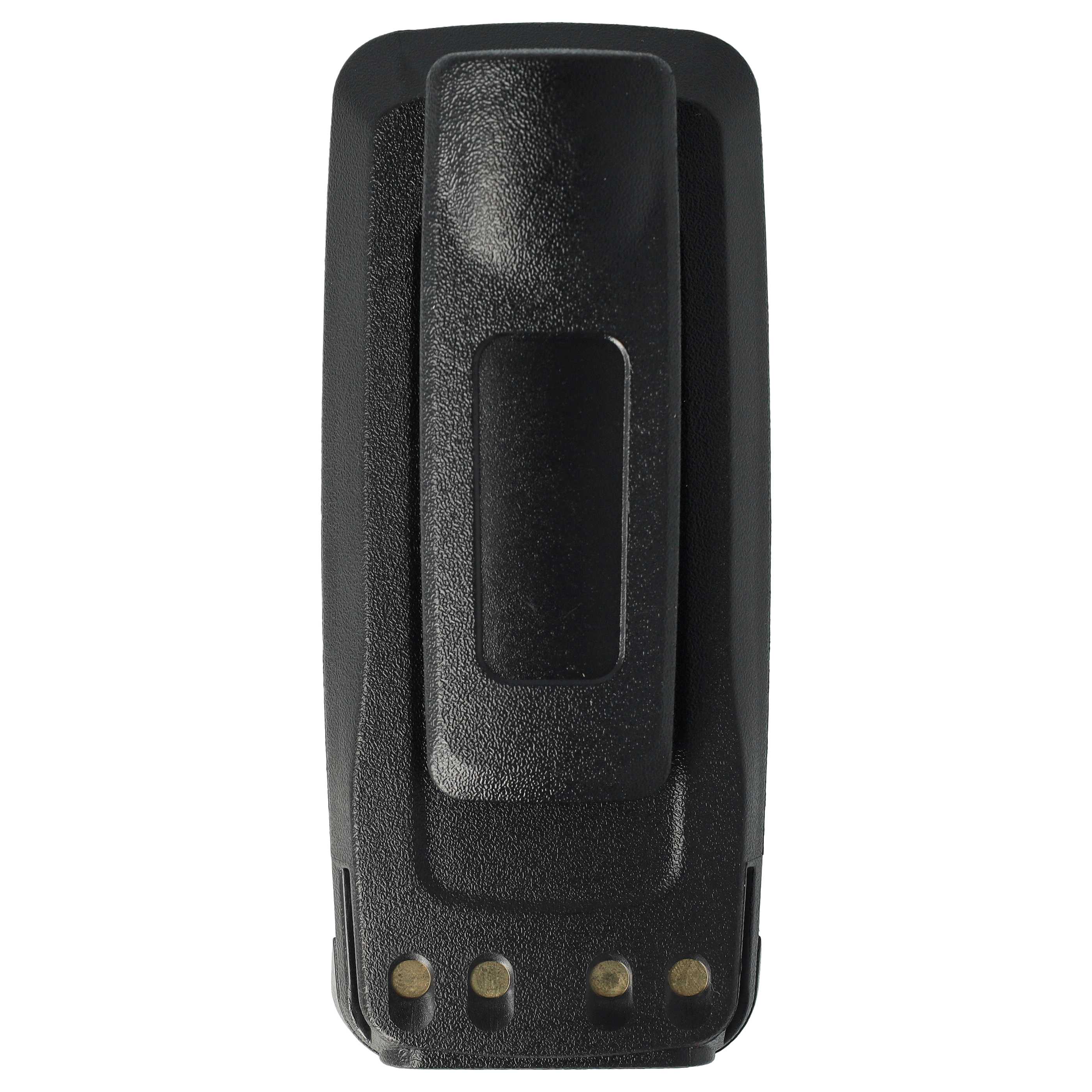 Radio Battery replaces Motorola NNTN4066, PMNN4065, NNTN4077, NNTN4103 - 1800 mAh 7.4 V Li-Ion + Belt Clip