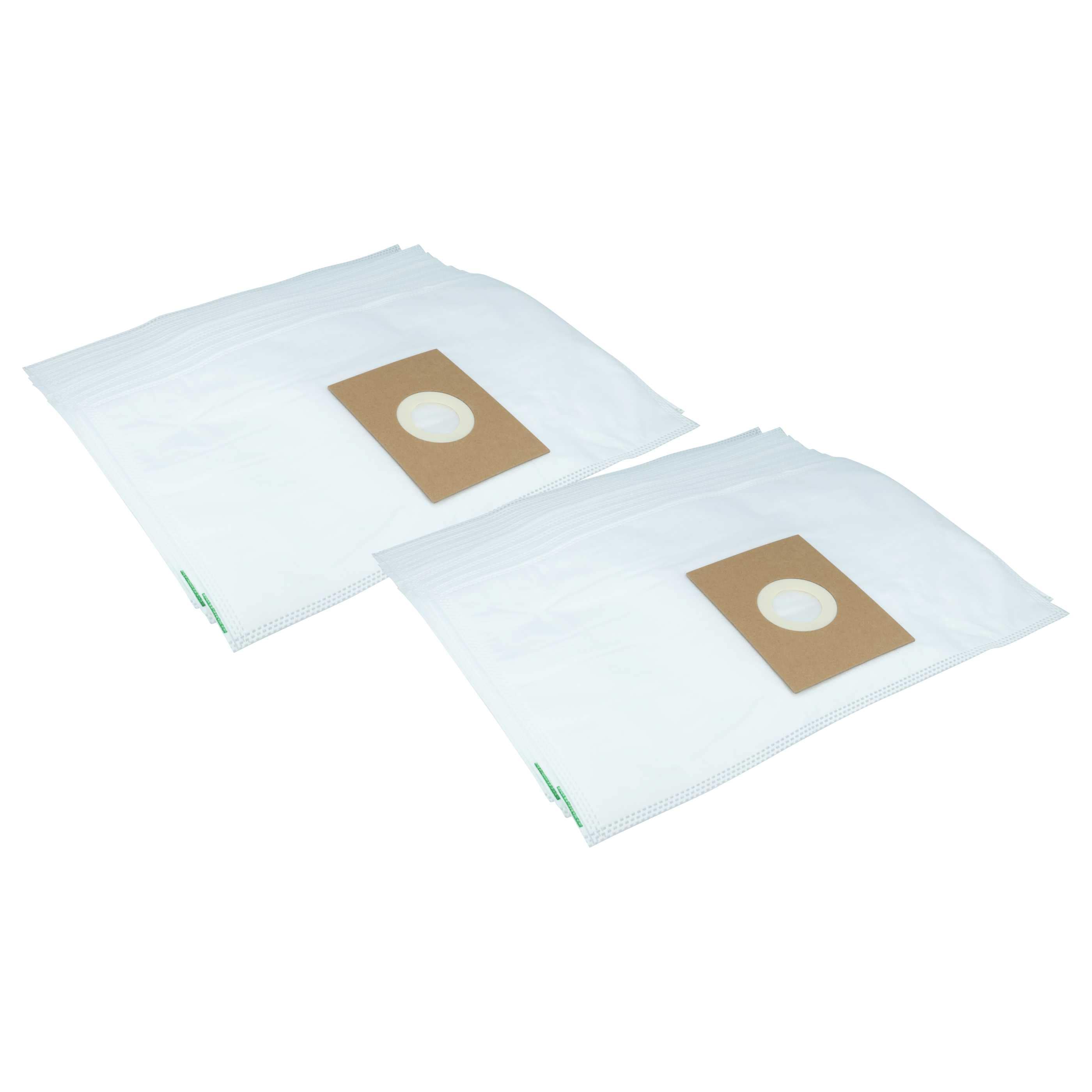 20x Sac remplace Fakir / Nilco 26 01 805, 32 70 805, 22 04 805 pour aspirateur Hako - microfibre non tissée