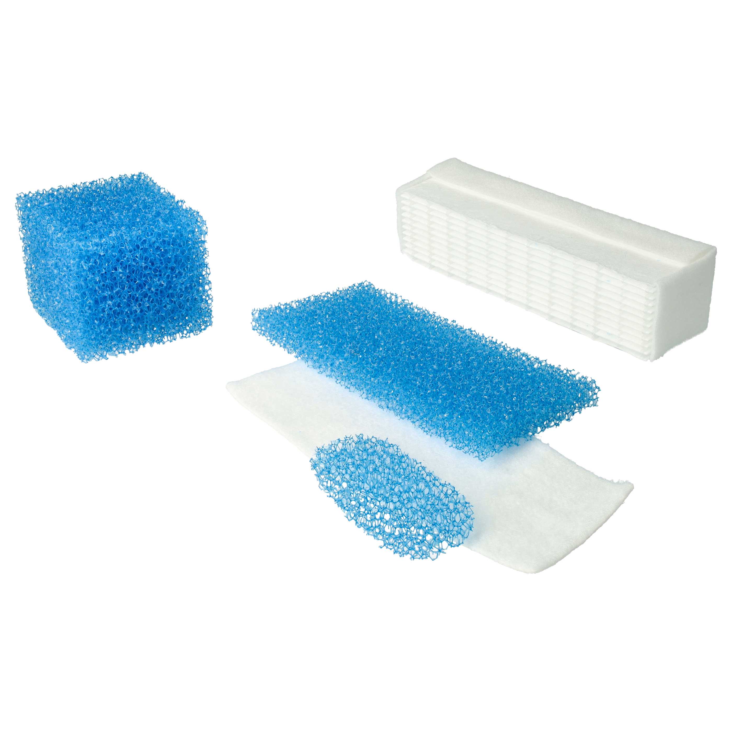 2x Filter Set replaces Thomas 787203 for Thomas Vacuum Cleaner - Vacuum Cleaner Filter Set