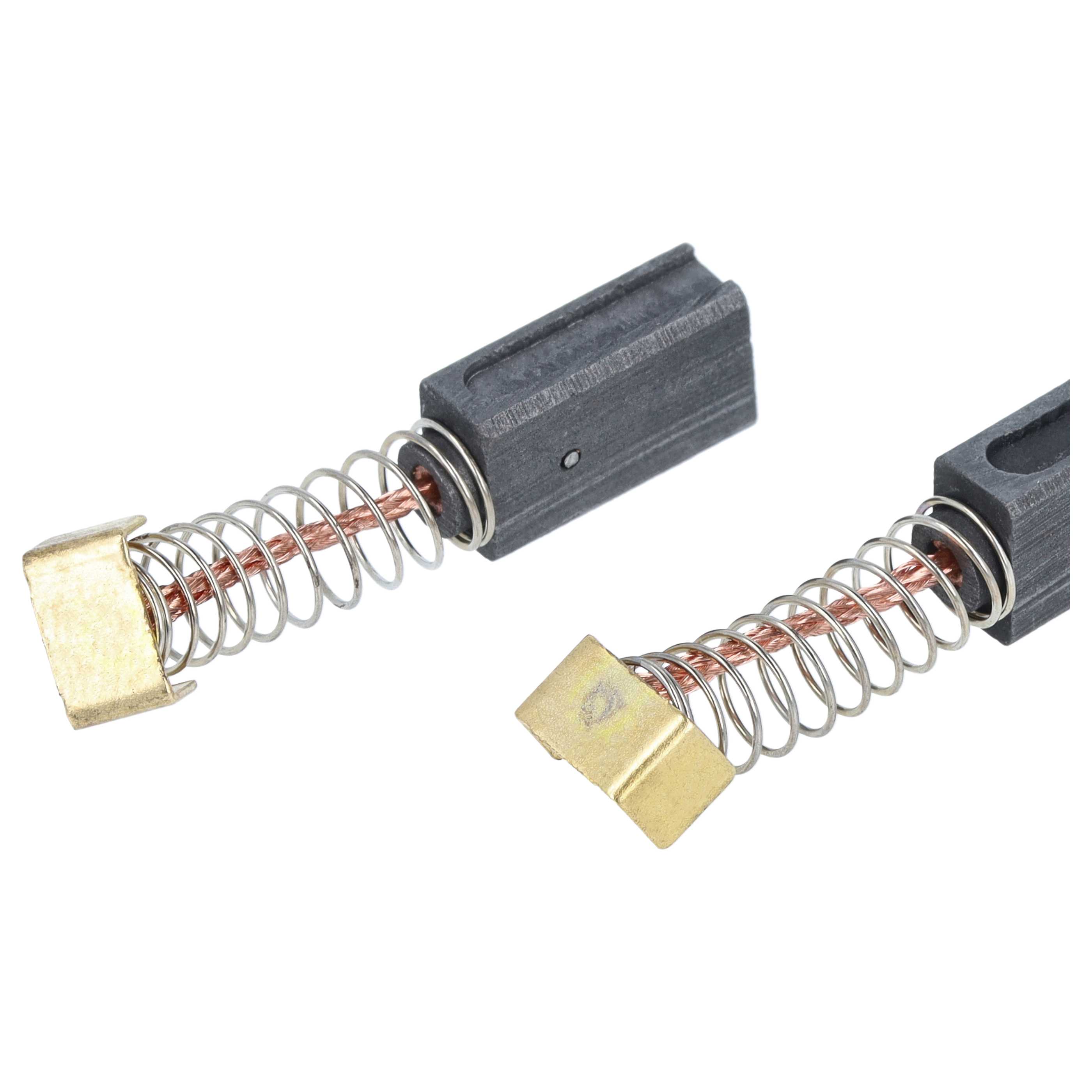 Kohlebürsten (2 Stück) für Parkside PBH 1500 A1, u.a., ersetzt K495098100, 14.2*7.86*4.9 mm, Auto-Stopp-Funktion