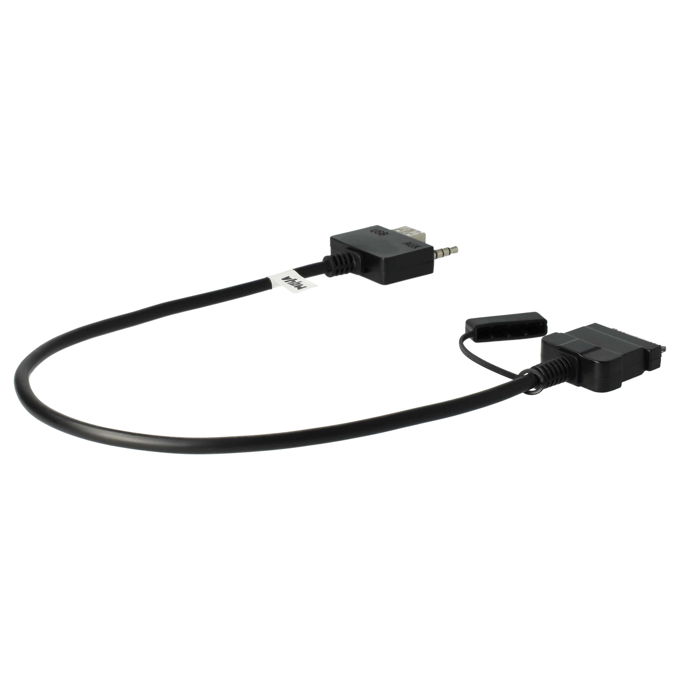 Kabel AUX do radia samochodowego Hyundai, Kia, Apple i in. zam. 9999Z-01160, 96125-1H500 - USB