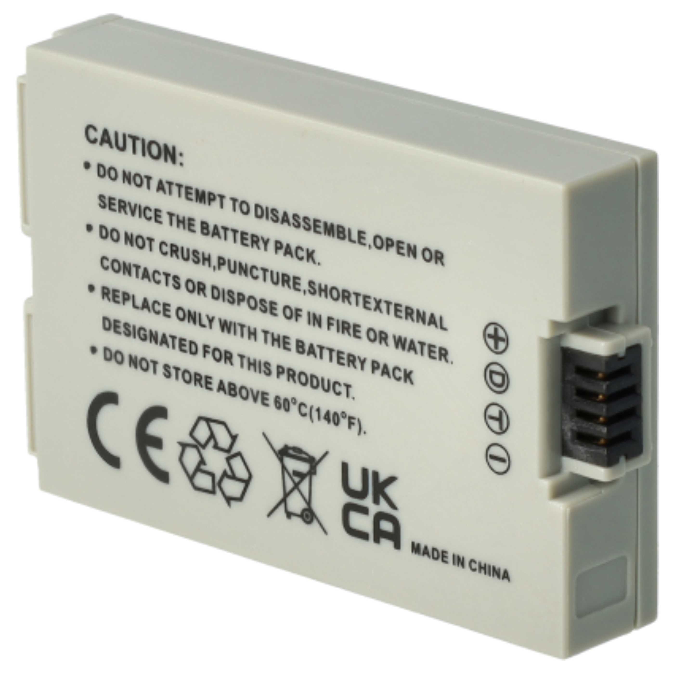 Videocamera 2x Battery replaces Canon BP-110 - 800 mAh 3.7 V Li-Ion