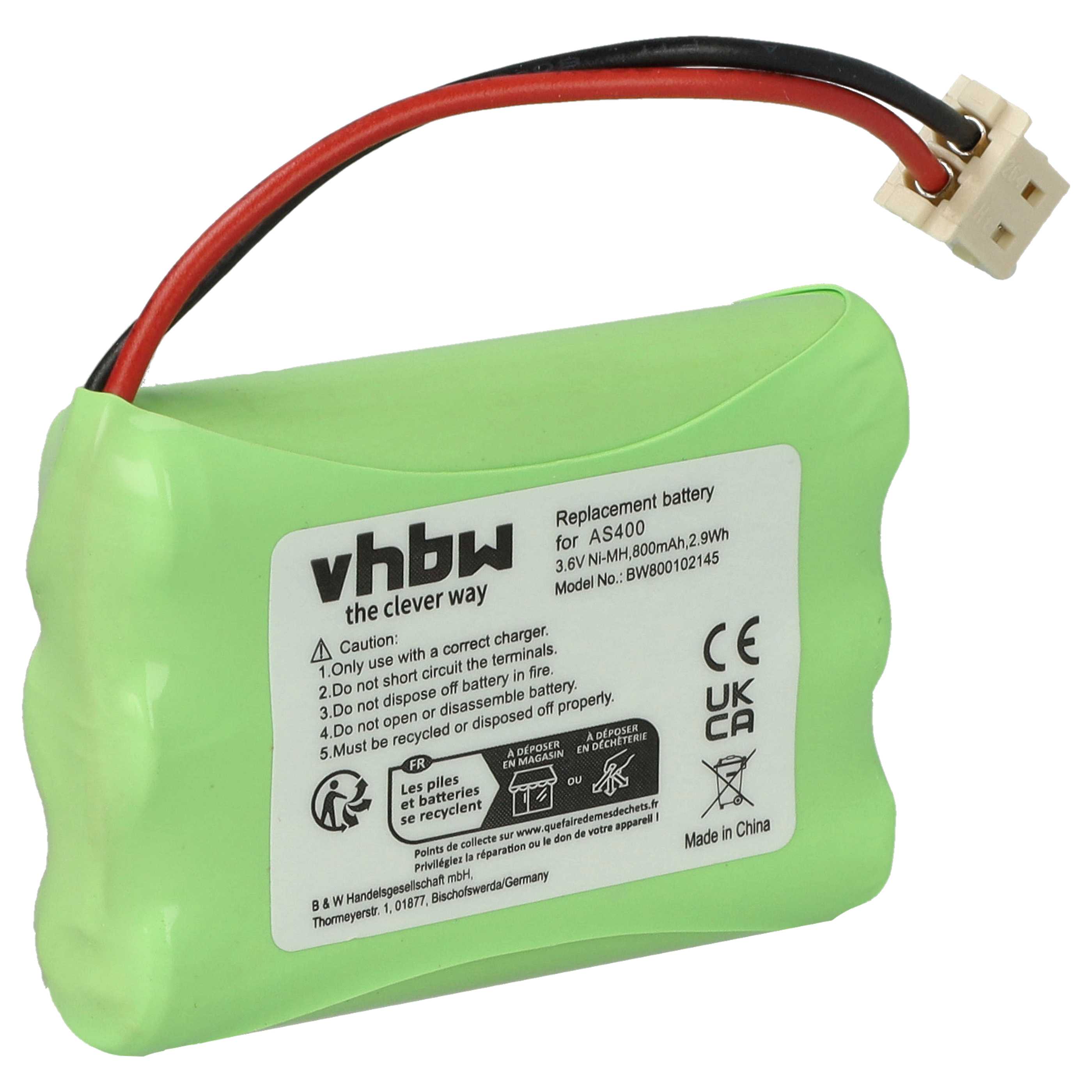 RAID Controller Battery replaces IBM 3N-250AAA, 42R5070, 34L5388, 21H5072, 21H8979 - 800 mAh 3.6 V NiMH