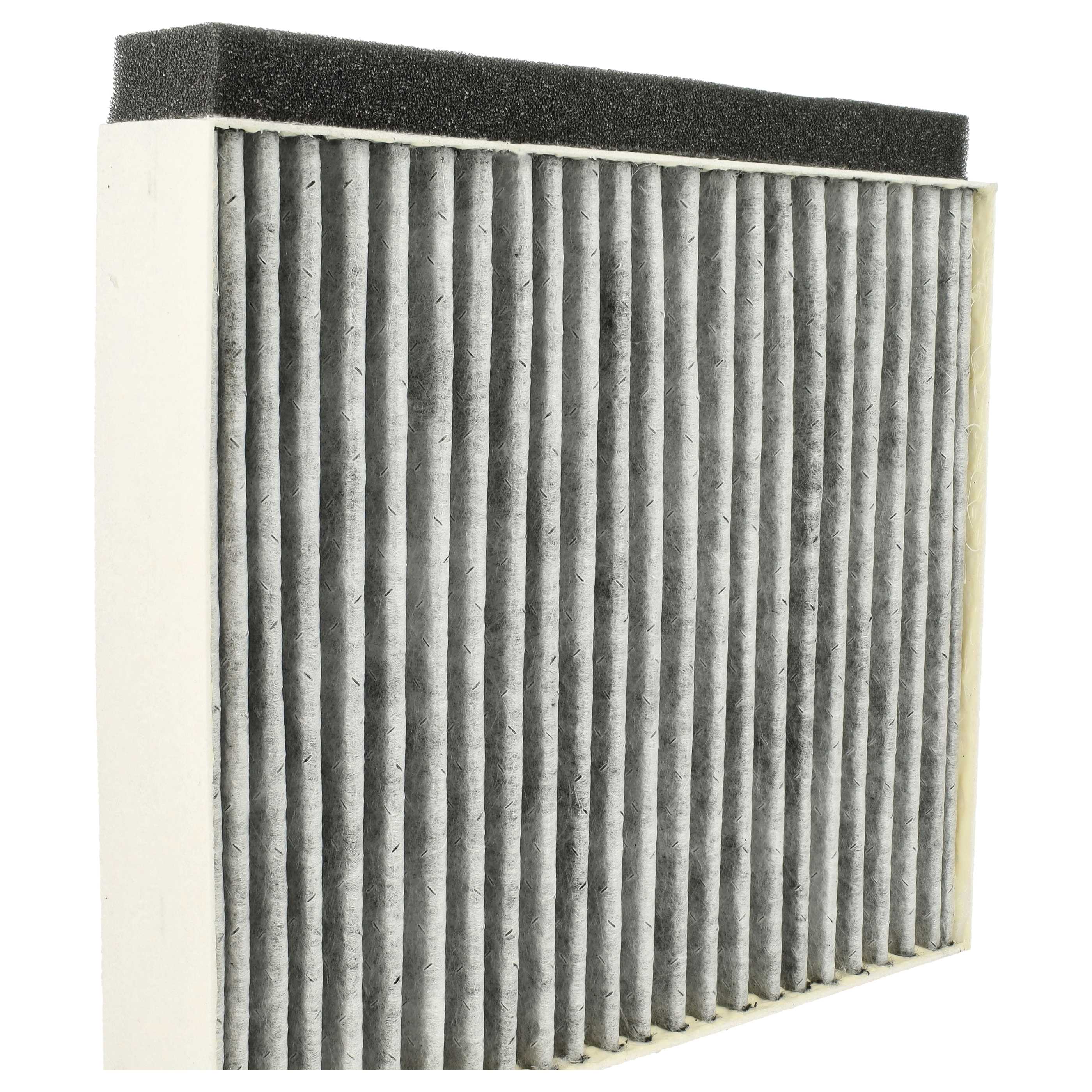 2x Filtres à charbon actif remplace Bosch AS-AZKF8040, 11022296, 8720094253404, 17006795 pour hotte Bosch