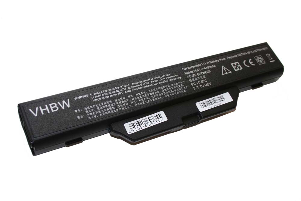 Akumulator do laptopa zamiennik HP / Compaq 451085-141, 451085-661 - 4400 mAh 14,4 V Li-Ion, czarny