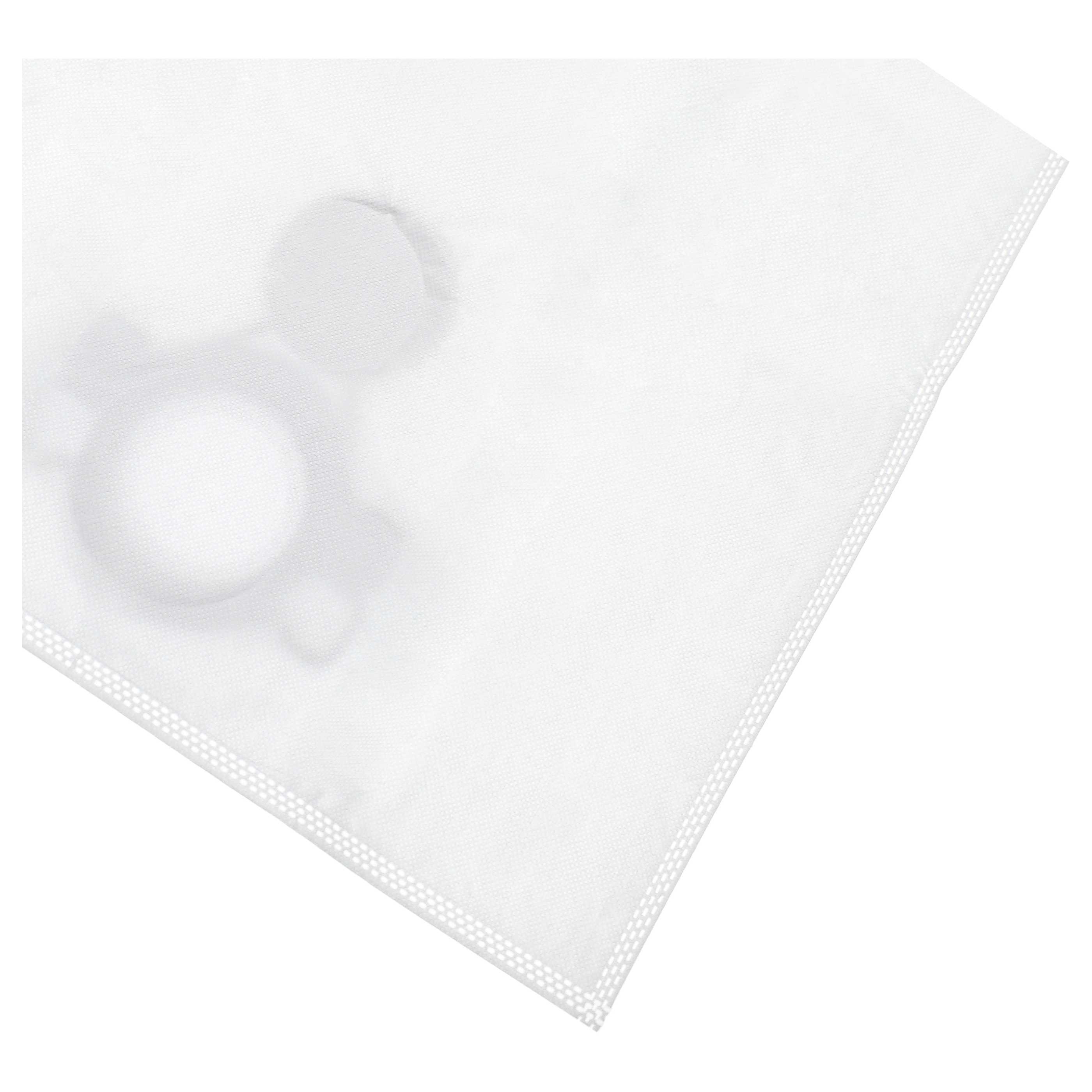 5x Sac remplace Husqvarna 5949660-02 pour aspirateur Husqvarna - microfibre, toison, plastique