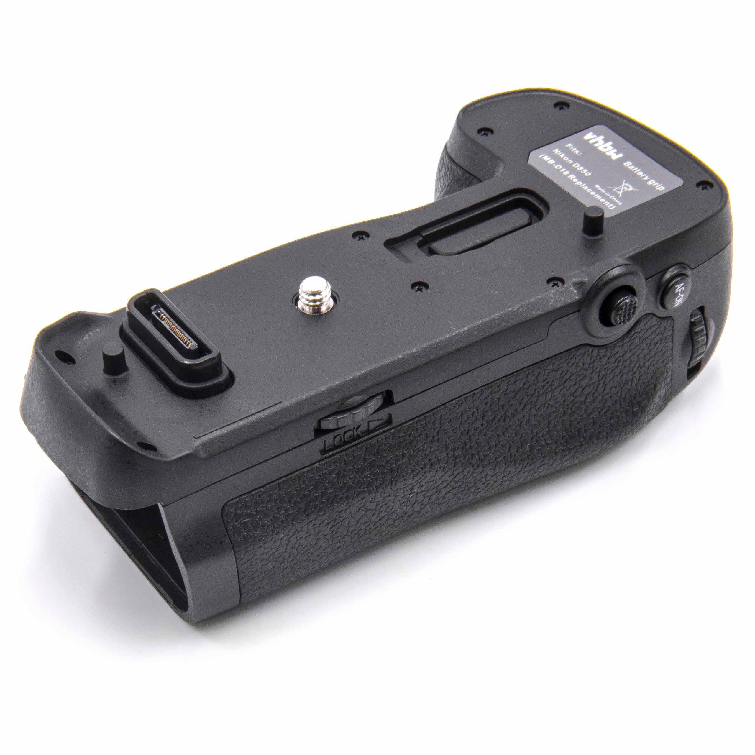 Empuñadura de batería reemplaza Nikon MB-D18 para camara Nikon - incl. rueda selectora