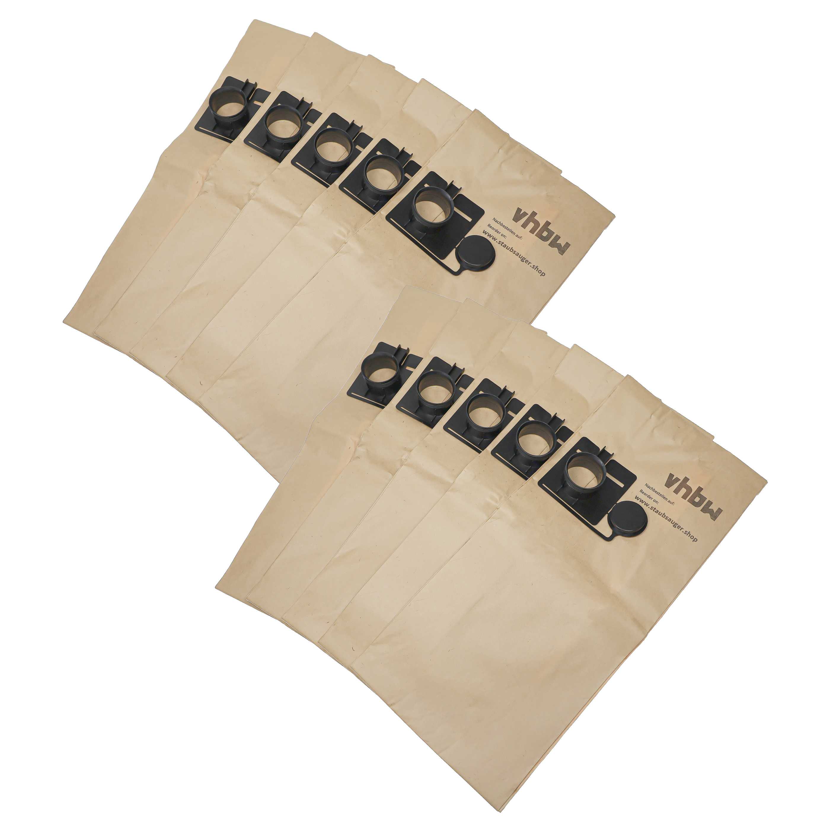 10x bolsa aspiradora reemplaza Festool 452970 para Festool - papel