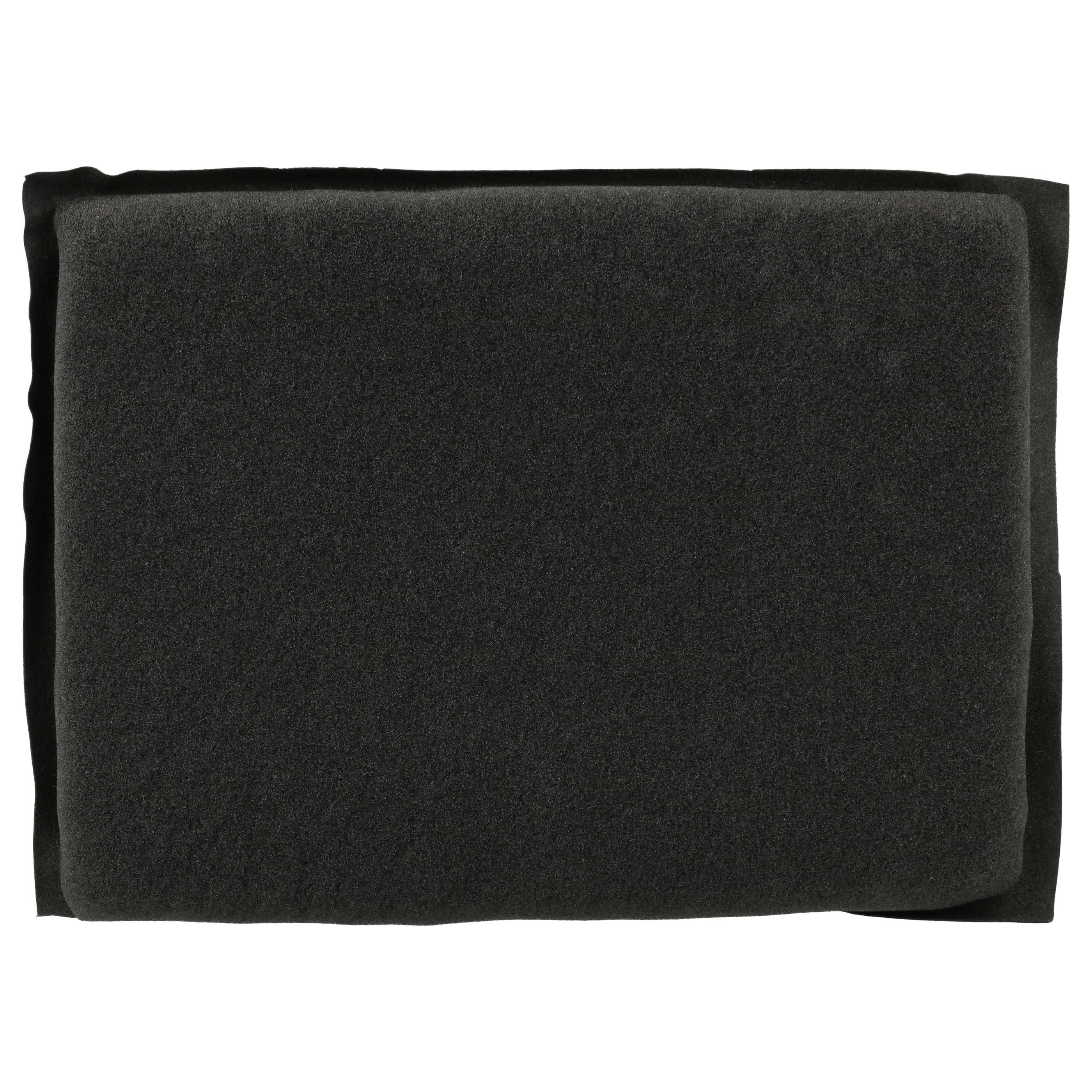 2x Filteractivated carbon filter suitable for Vorwerk Tiger VT265, VT270, 265, 270 Vacuum Cleaner