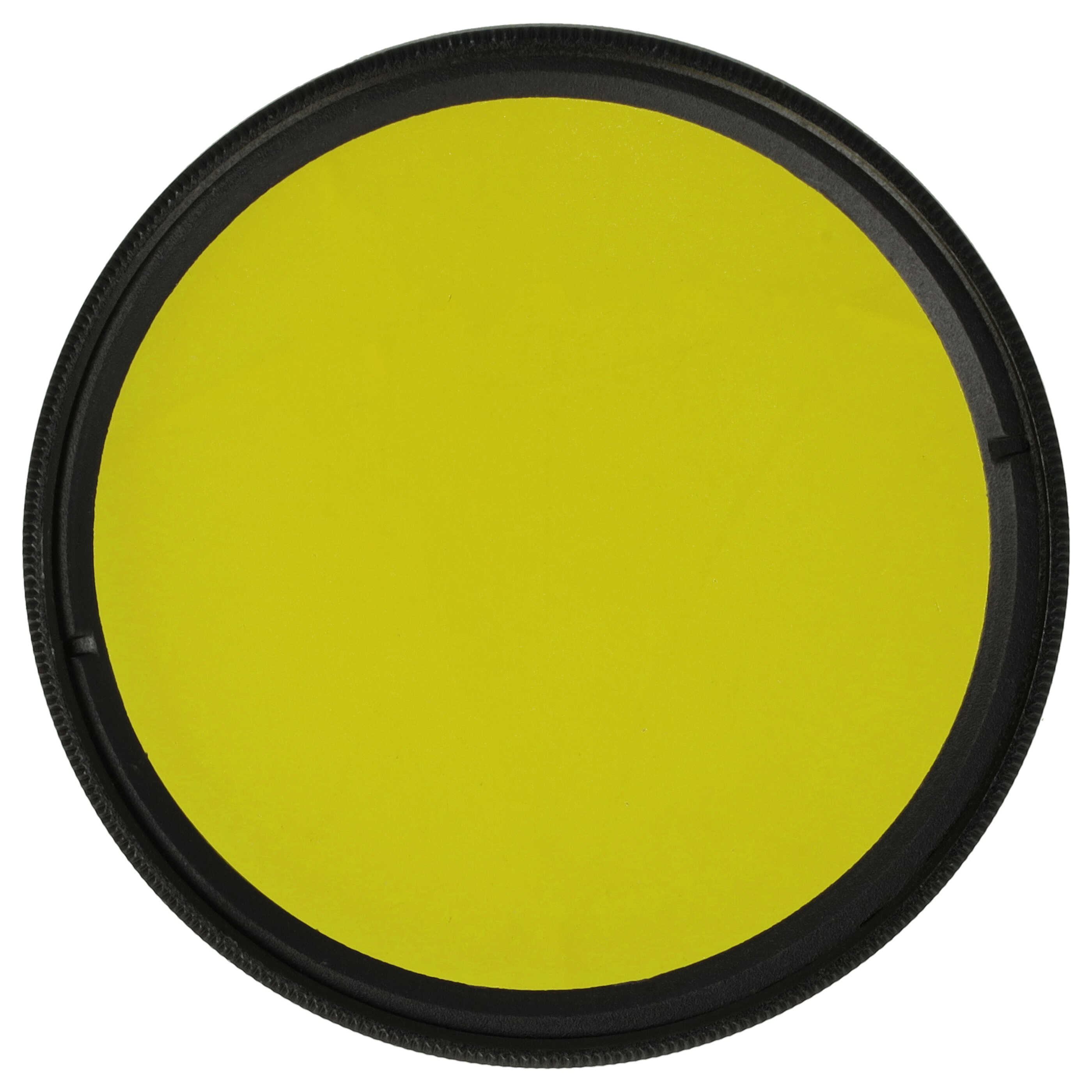 Filtre de couleur jaune pour objectifs d'appareils photo de 55 mm - Filtre jaune
