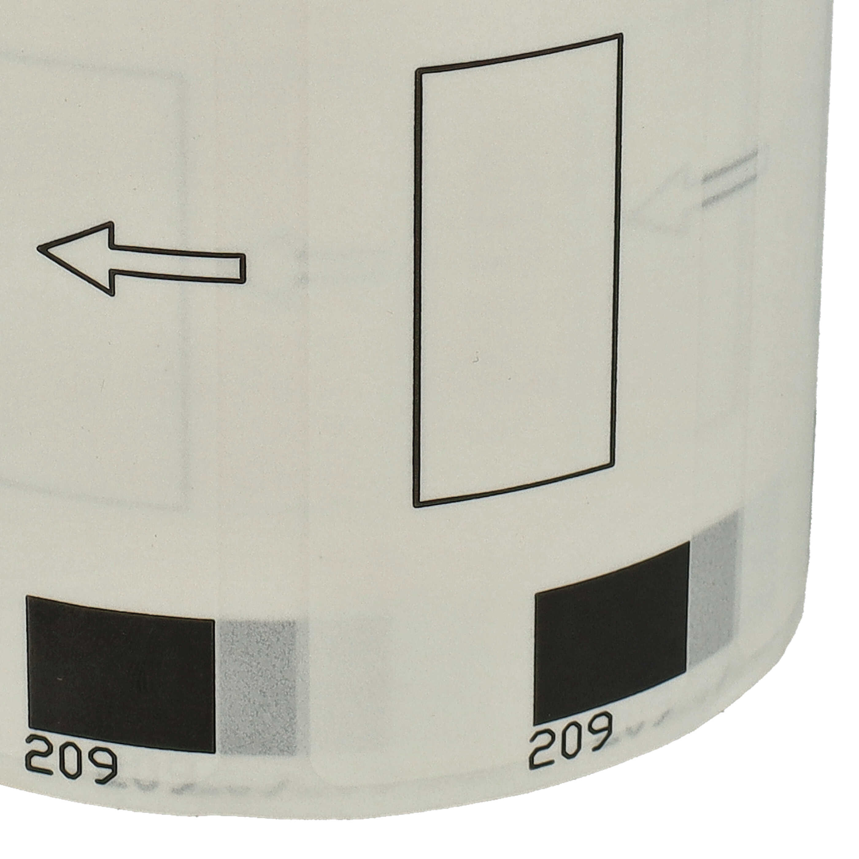 Étiquettes remplacent Brother DK-11209 pour imprimante étiqueteuse - premium 62mm x 29mm