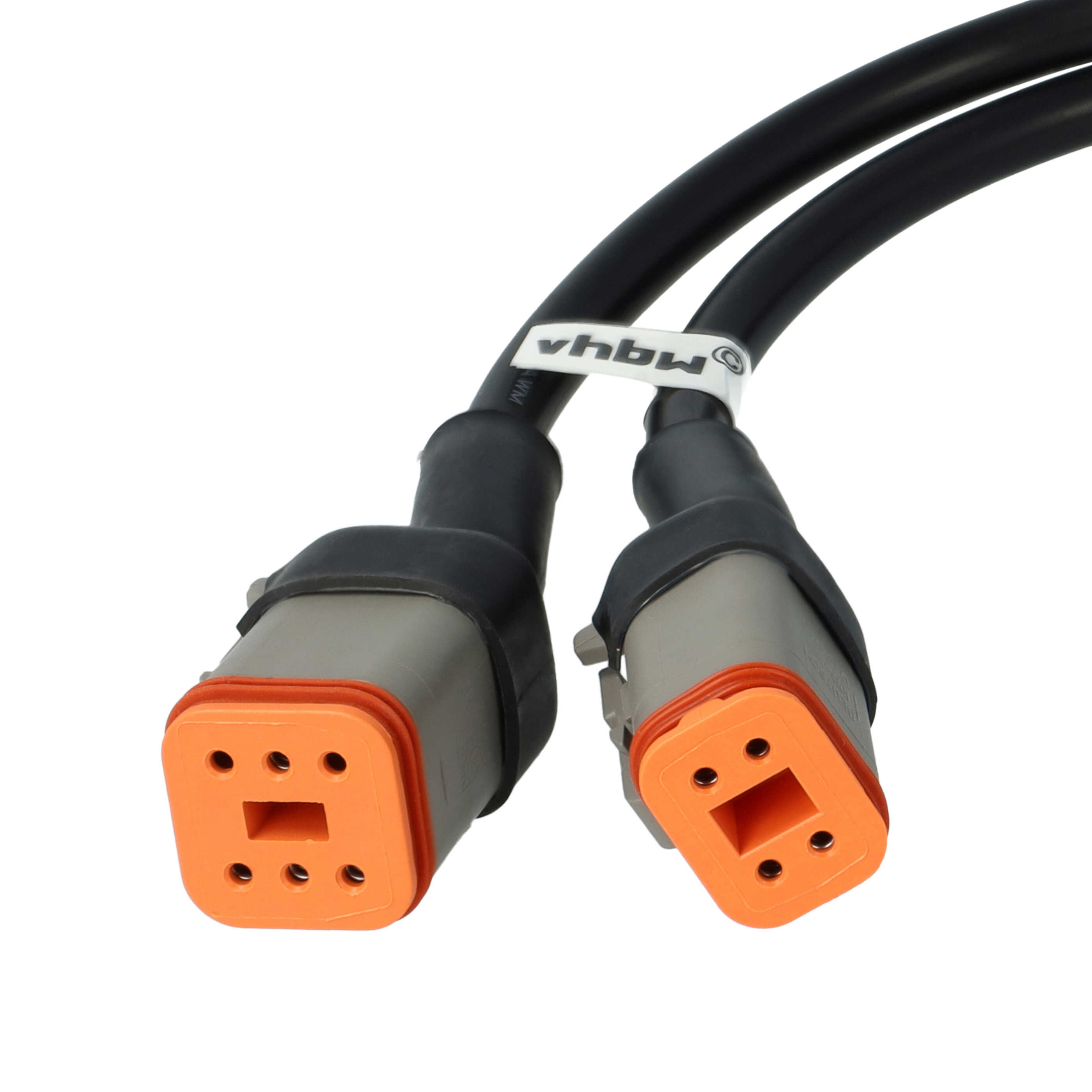 vhbw OBD2 Adapter 4Pin, 6 Pin auf OBD2 16Pin für Harley Davidson Motorrad