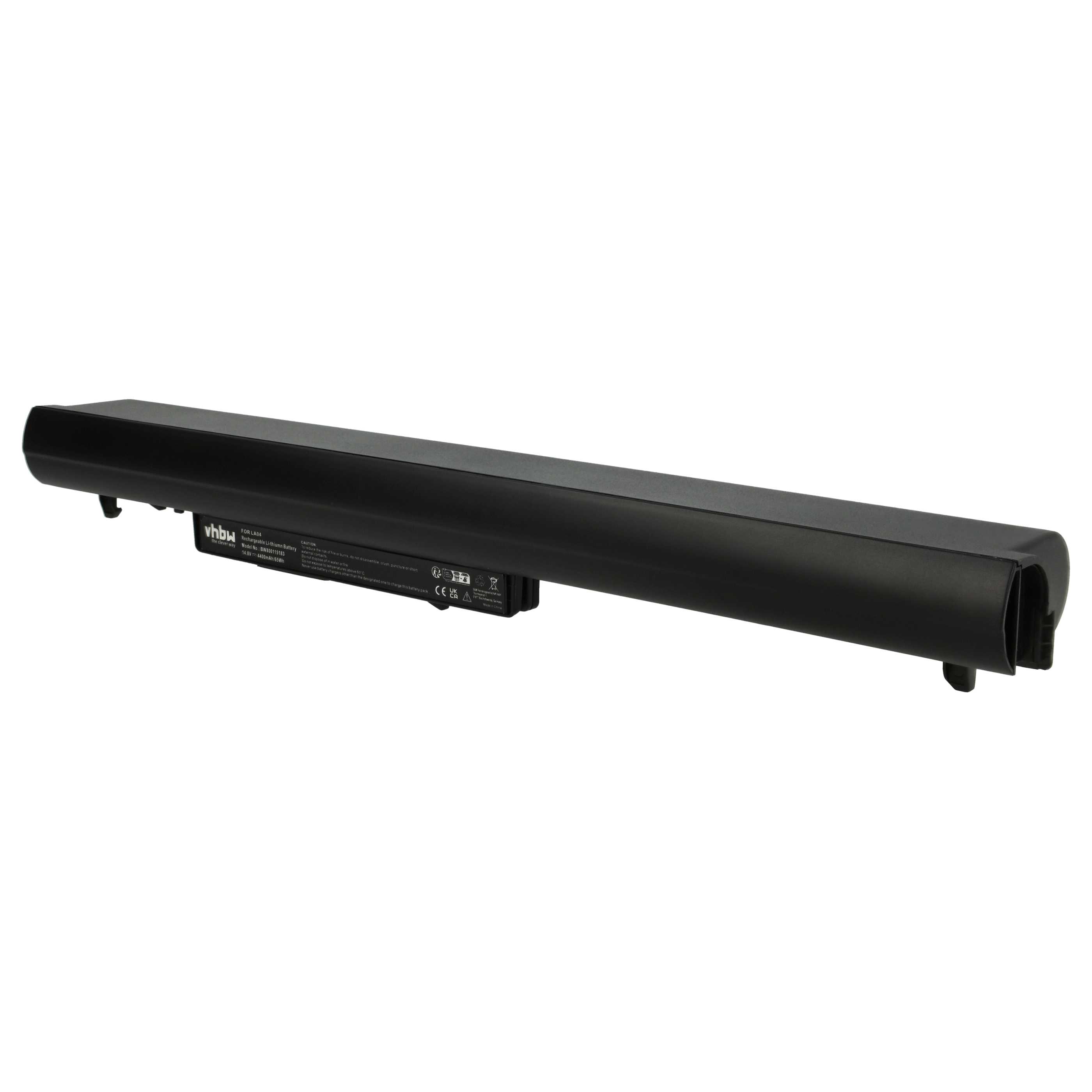 Akumulator do laptopa zamiennik HP 728248-221, 728248-141, 728248-121 - 4400 mAh 14,8 V Li-Ion, czarny