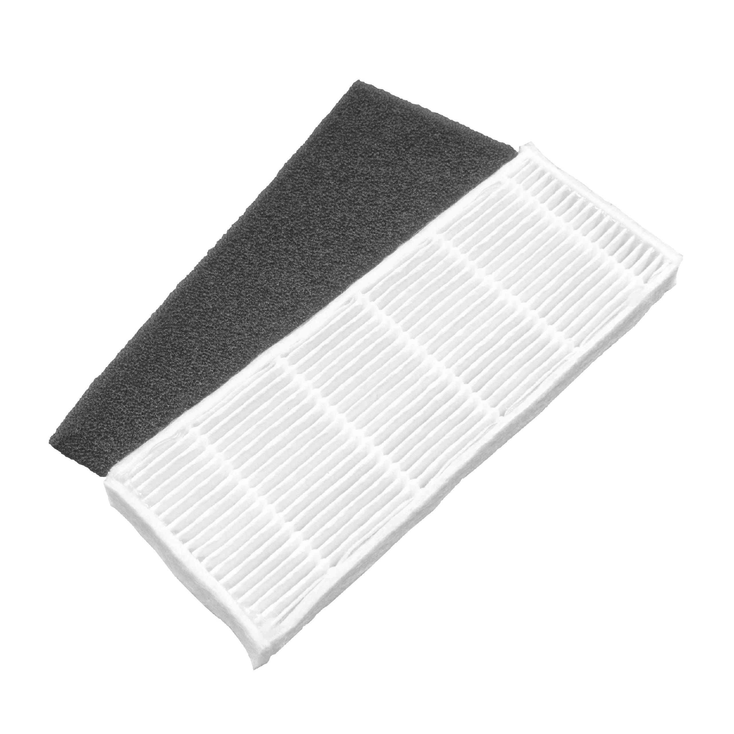 1x Combi-Filter replaces Ecovacs D-S762 for Ecovacs Vacuum Cleaner - 