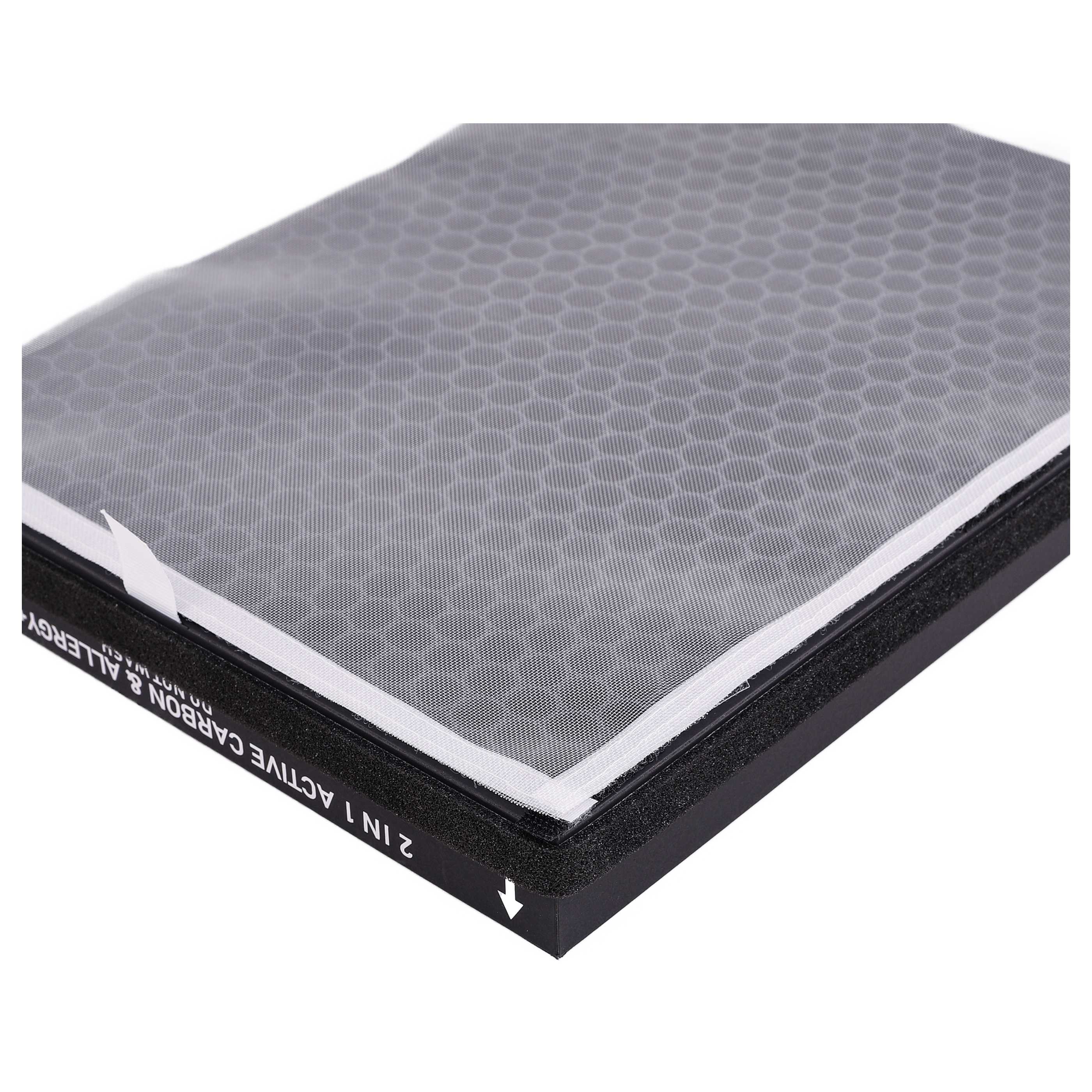 4x Filter as Replacement for Rowenta XD6220F0 - Activated Carbon + Allergy+