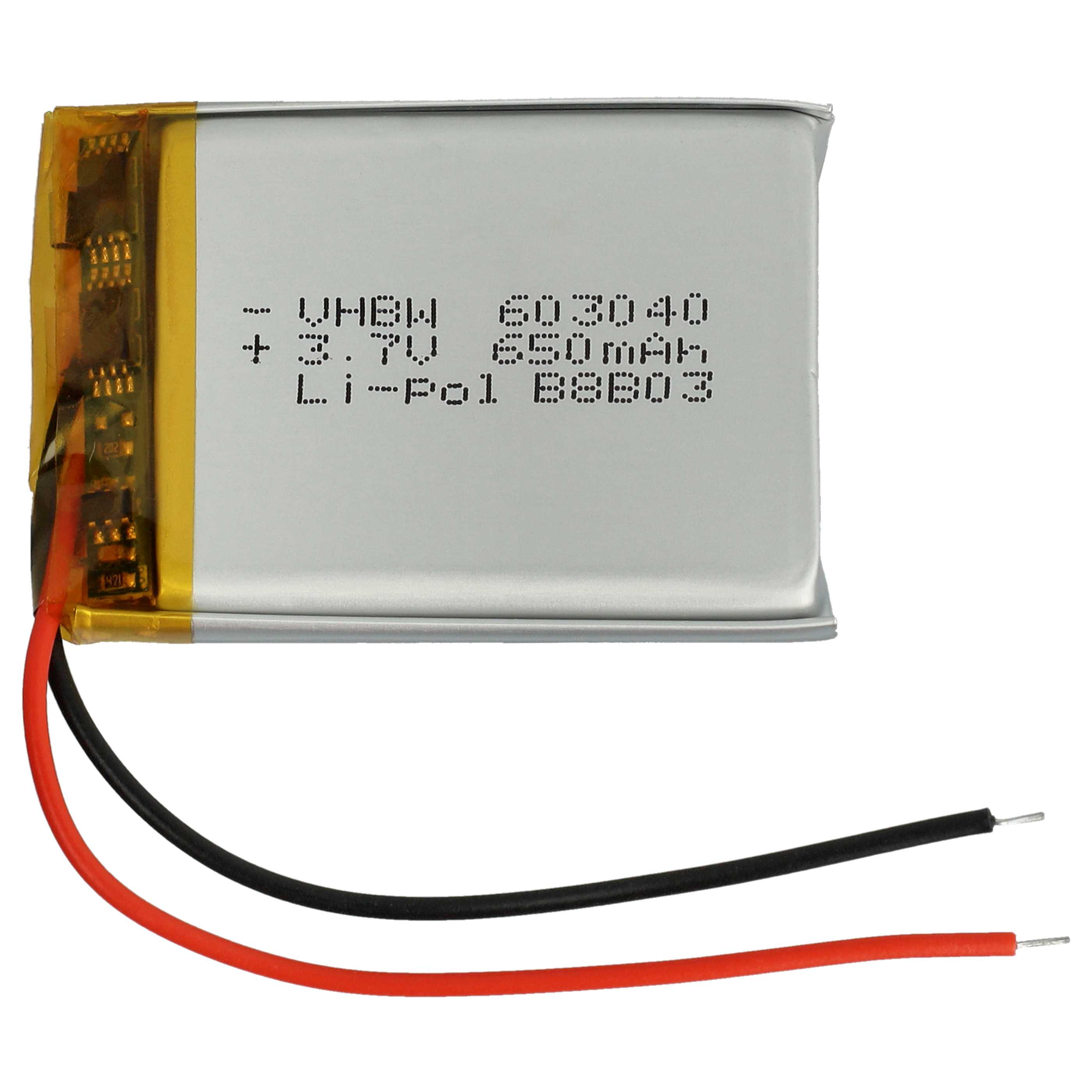 Akumulator do słuchawek bezprzewodowych zamiennik Marshall VDL603040 - 650 mAh 3,7 V Li-Ion