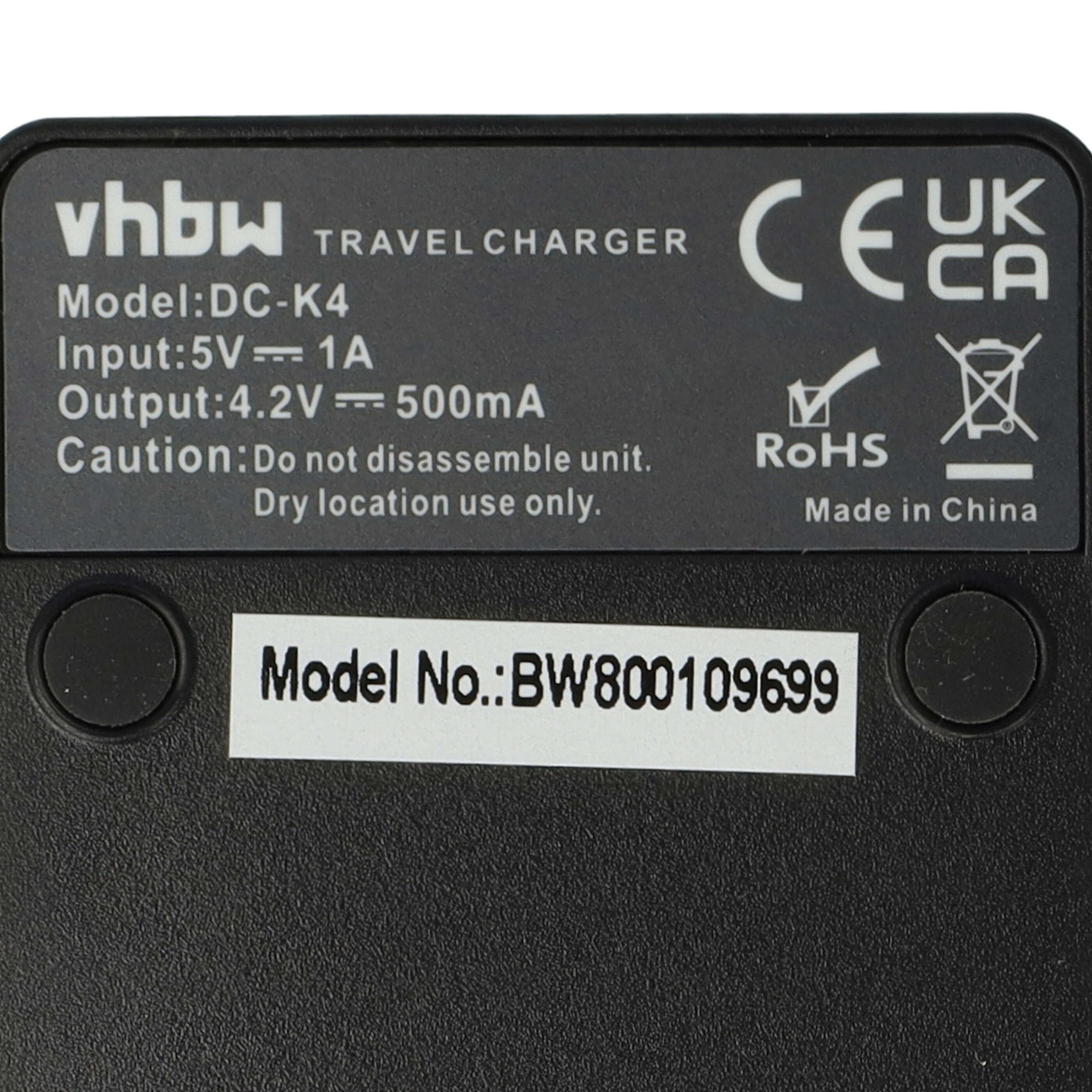 Chargeur pour appareil photo Casio NP-70 