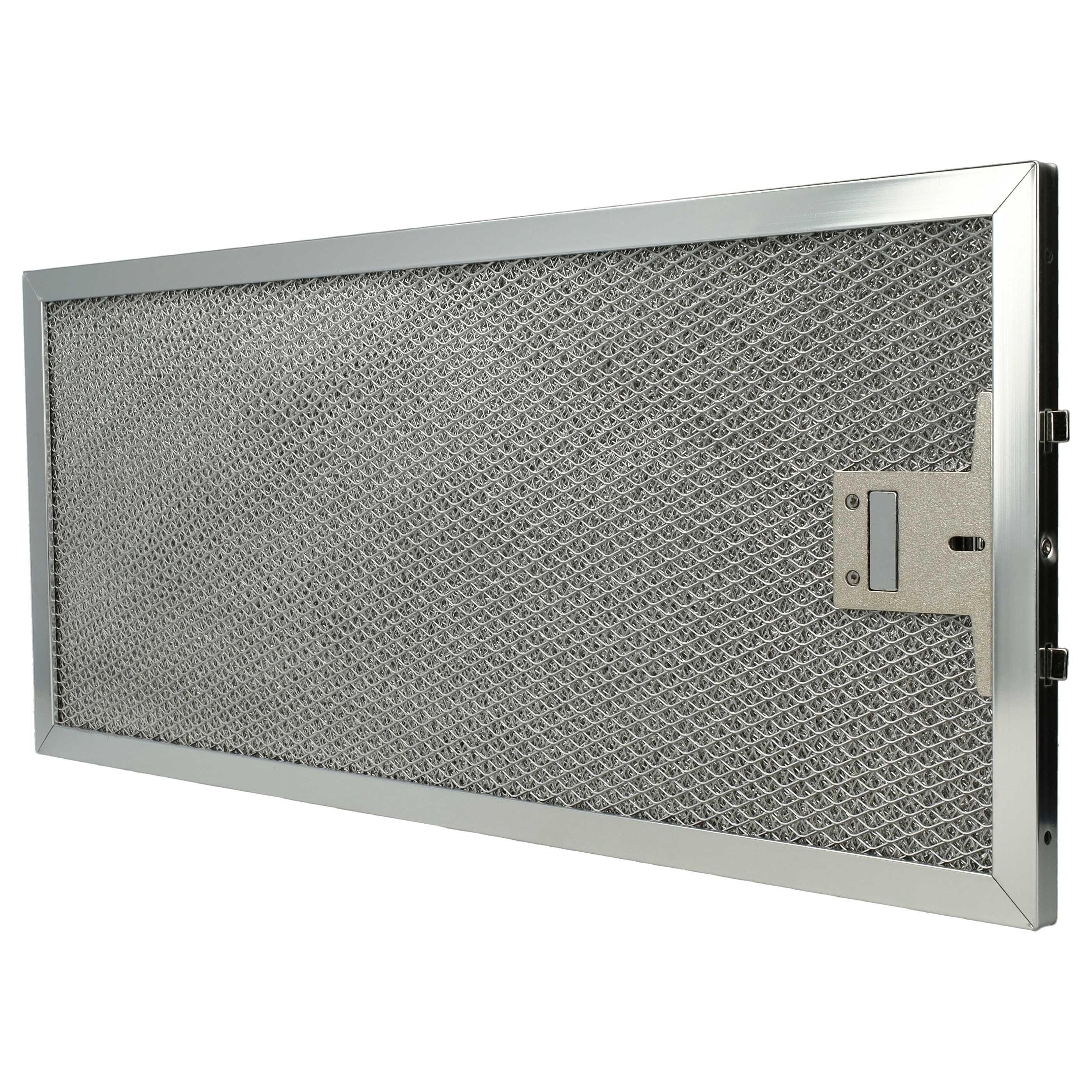 2x Filtres métal remplace Miele 8165760, 4002515616383 pour hotte aspirante