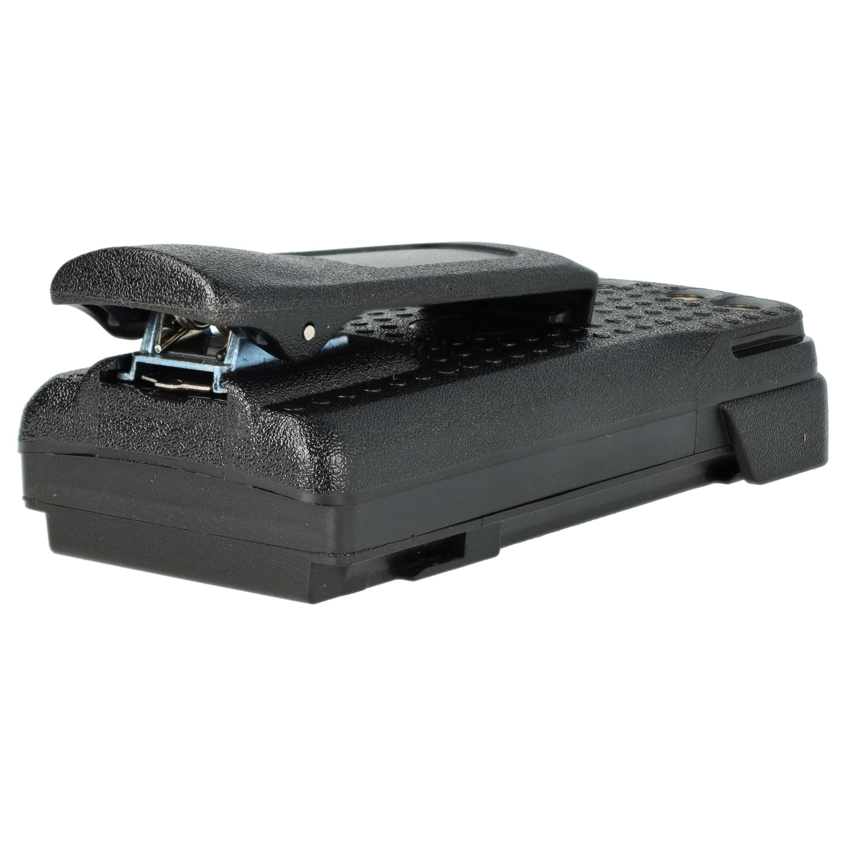 Radio 2x Battery replaces Motorola PMNN4416, PMNN4415AR, PMNN4415, PMNN441 - 2600 mAh 7.4 V Li-Ion + Belt Clip