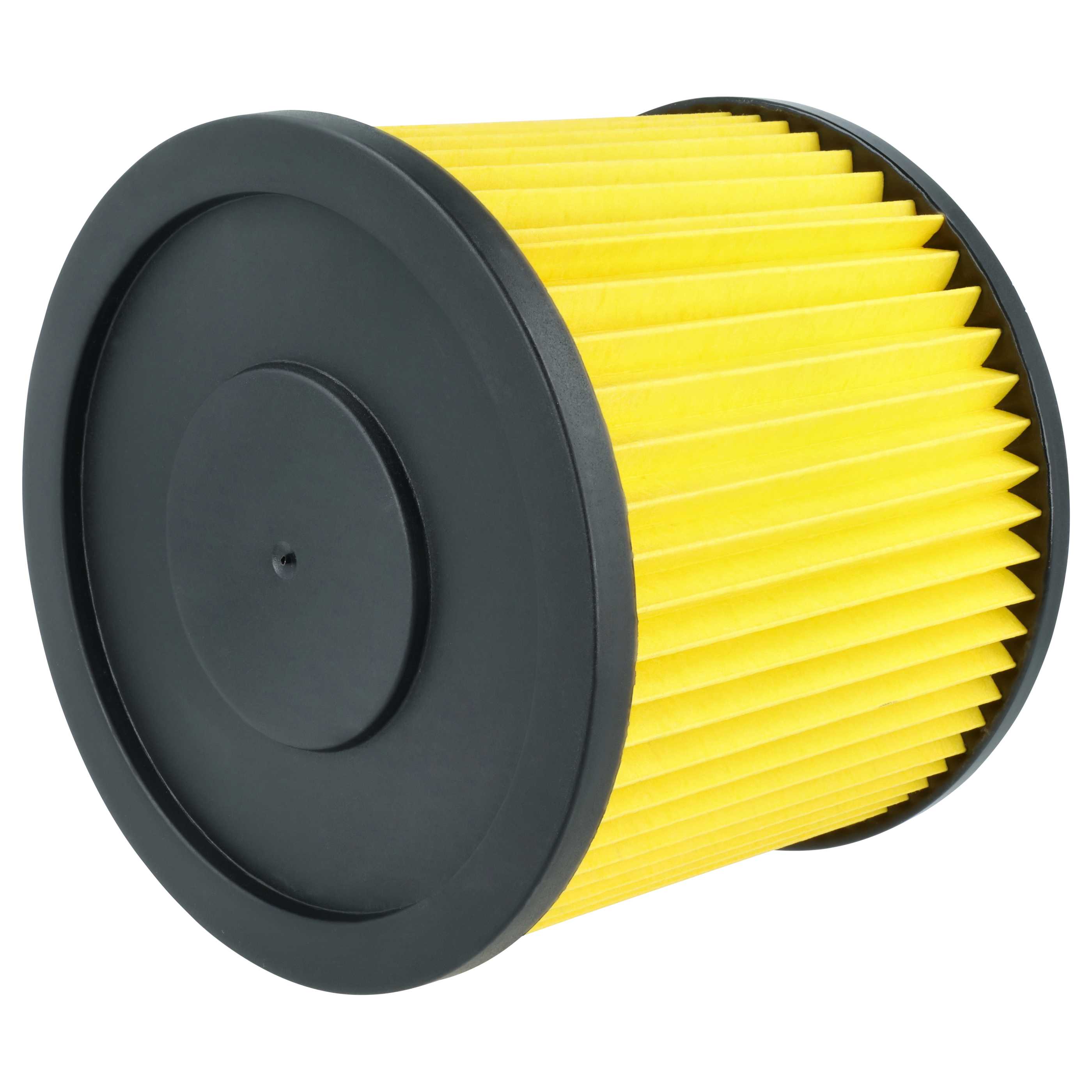 4x Filtercartridge filter replaces Einhell 23.511.10, 2351110 for Basic Vacuum Cleaner, yellow