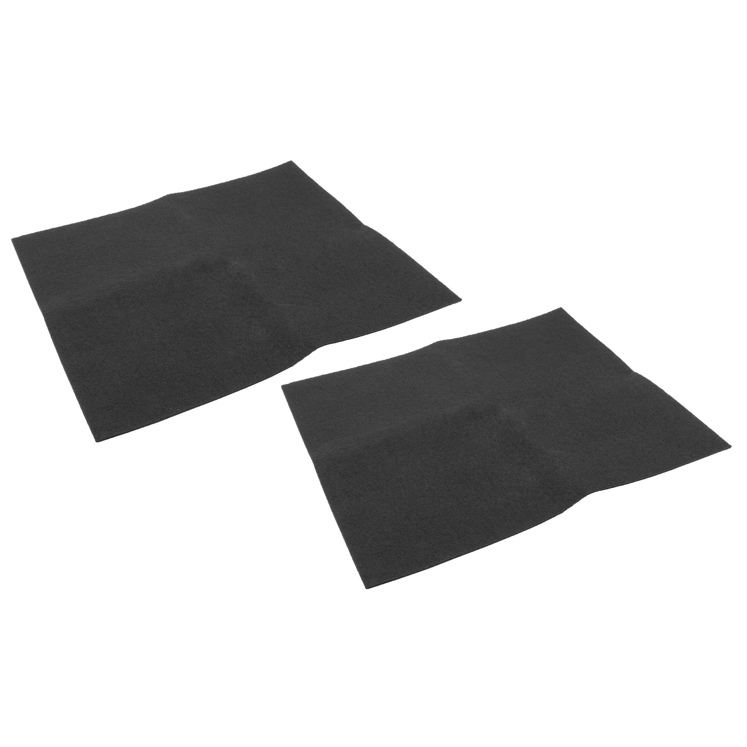 2x Filtres à charbon actif universel pour hotte 60 cm