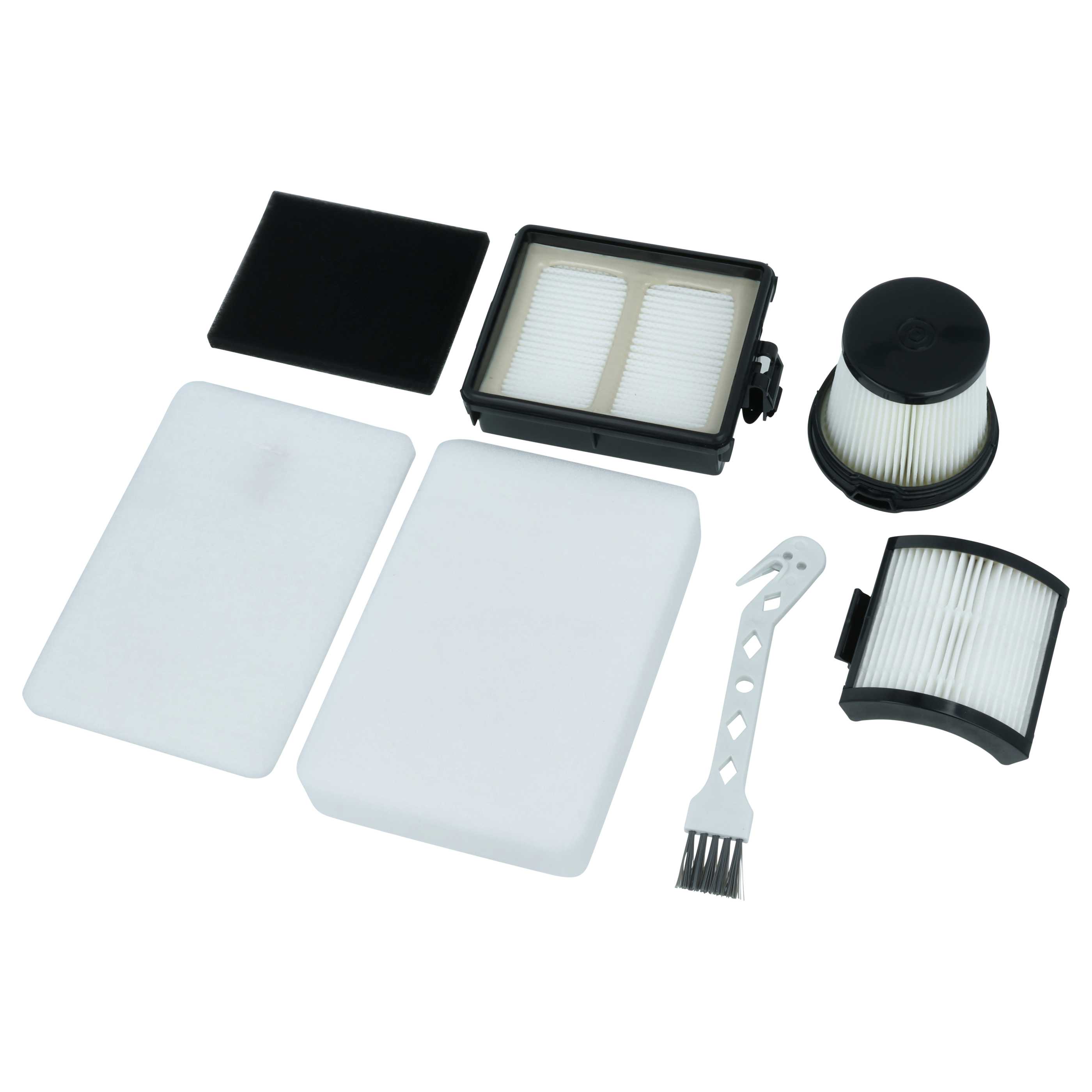 5 Part Filter + Brush Set replaces Shark SF-HA 50 for Shark Vacuum Cleaner