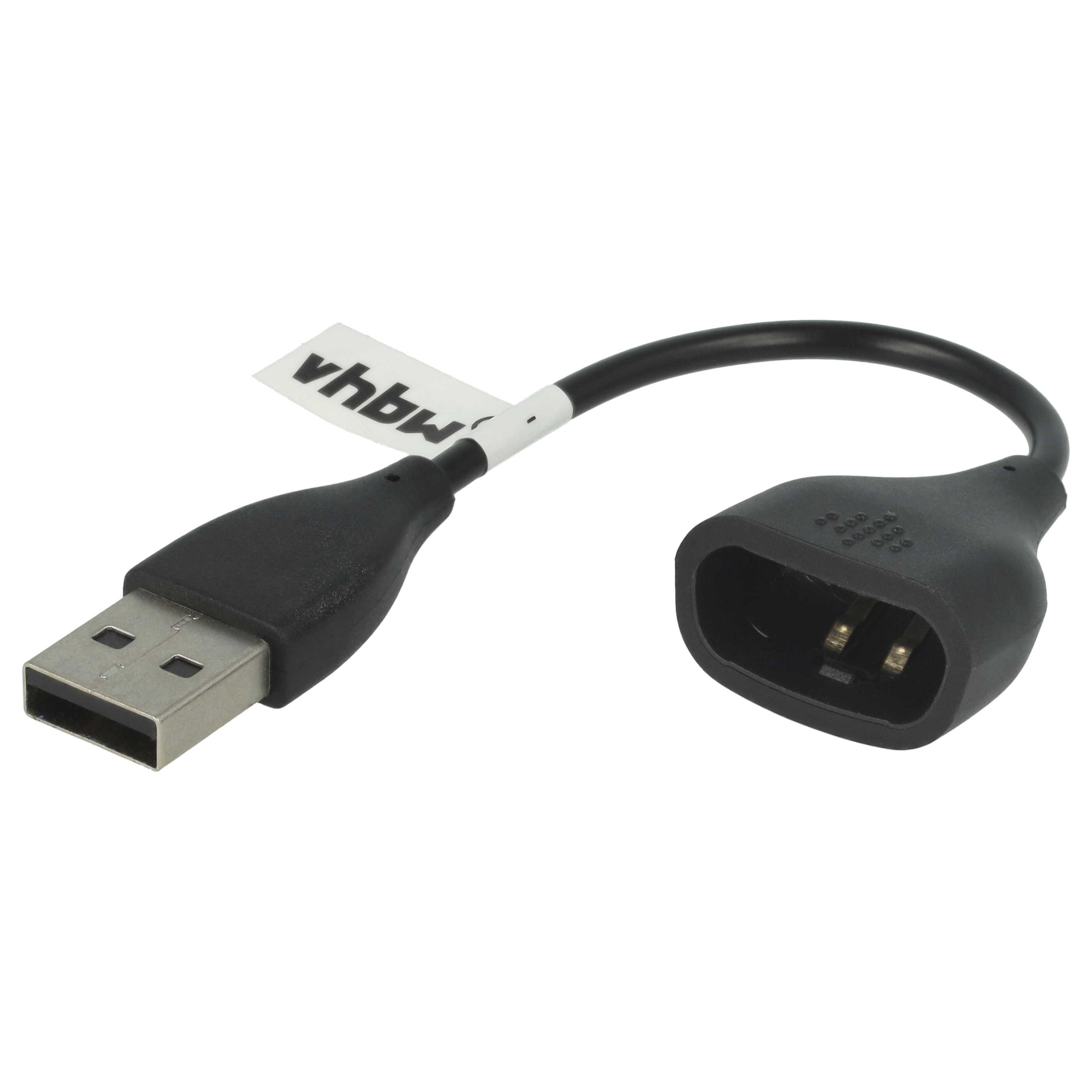 Charging Cable suitable for Fitbit One Fitness Tracker - Cable, 10cm, black