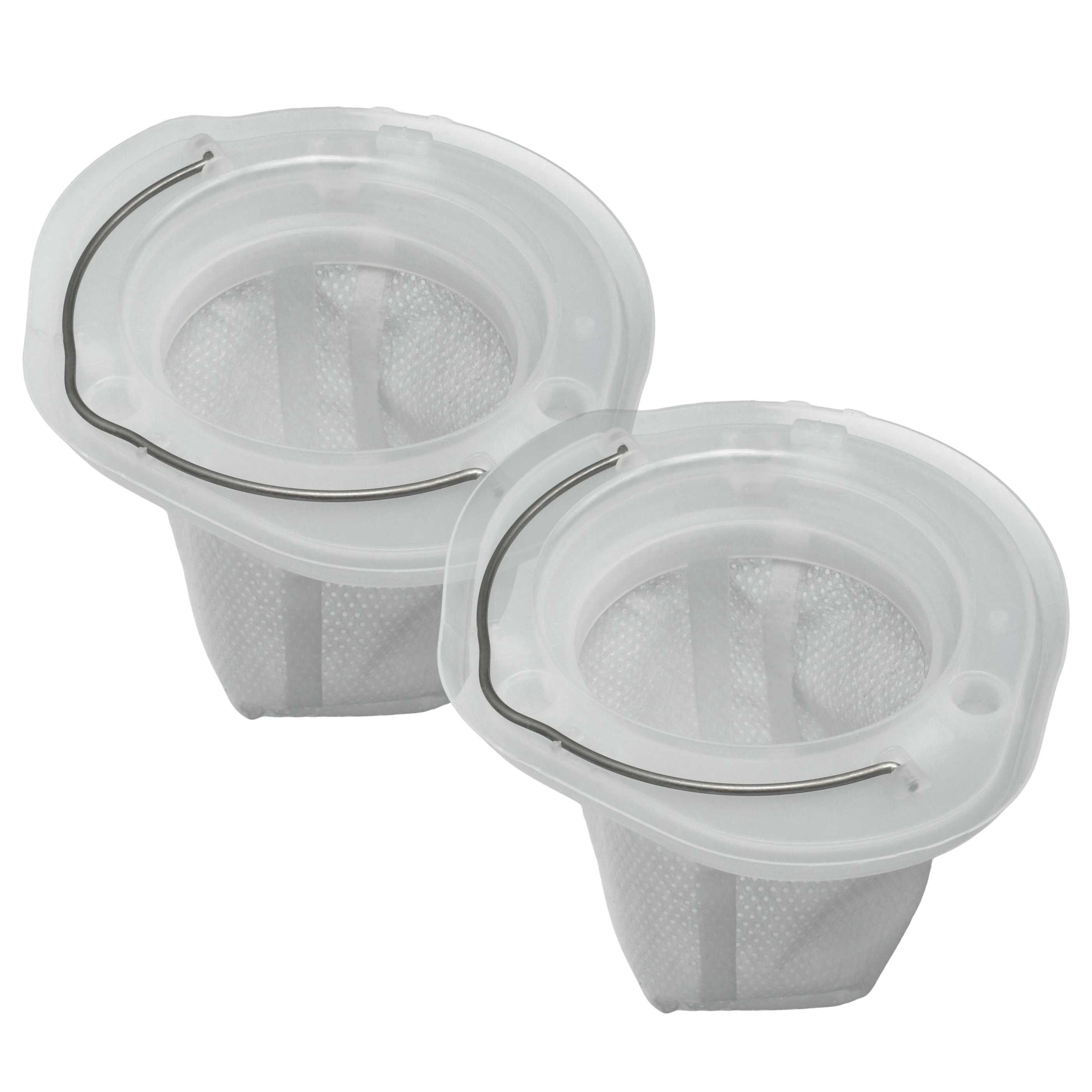 2x Filterfilter replaces Black & Decker N566706, VBFE10 for Black & Decker Vacuum Cleaner
