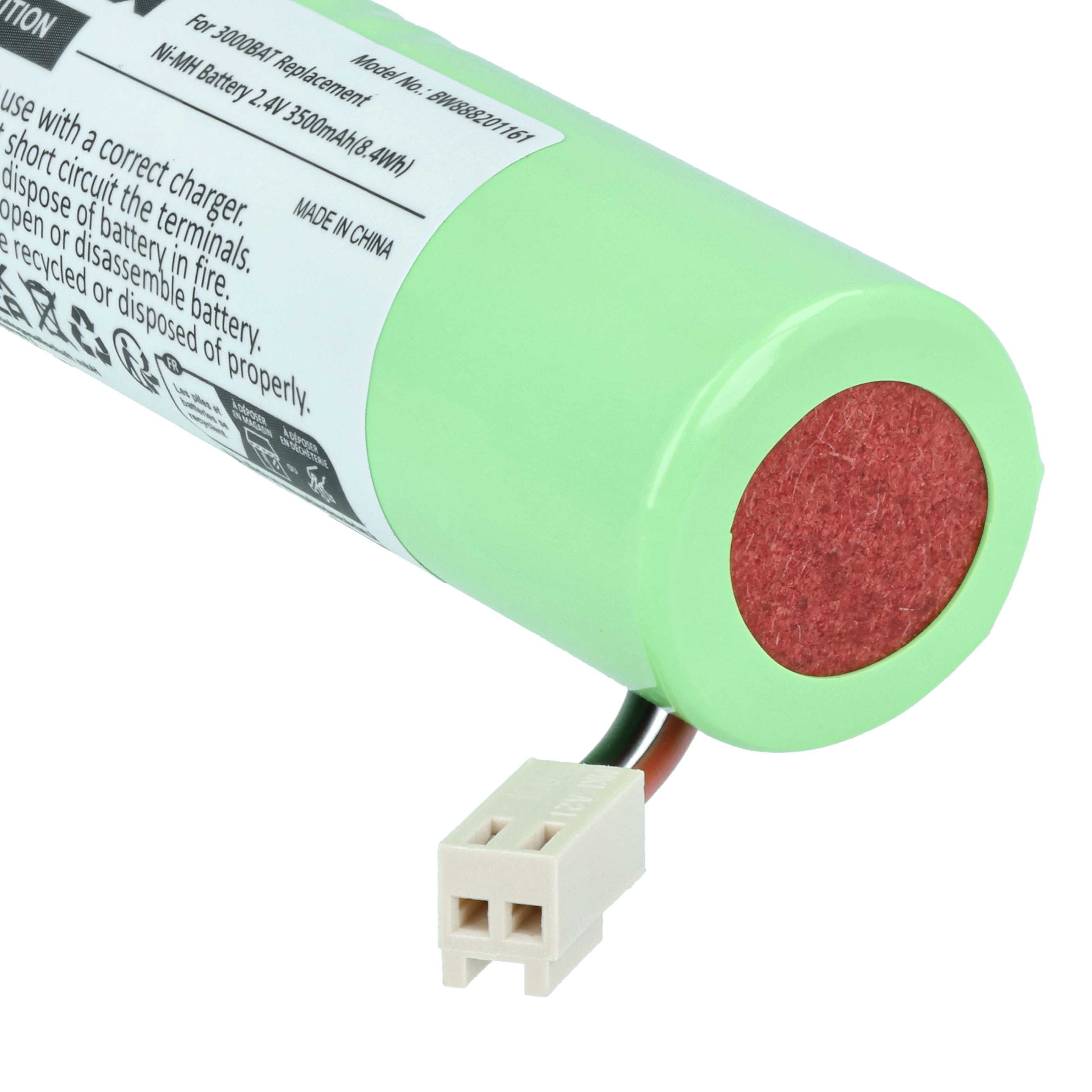Batterie (2 pcs.) remplace NOVIPro 3000BAT, 880BAT outil de mesure Metland - 3500mAh 2,4V NiMH