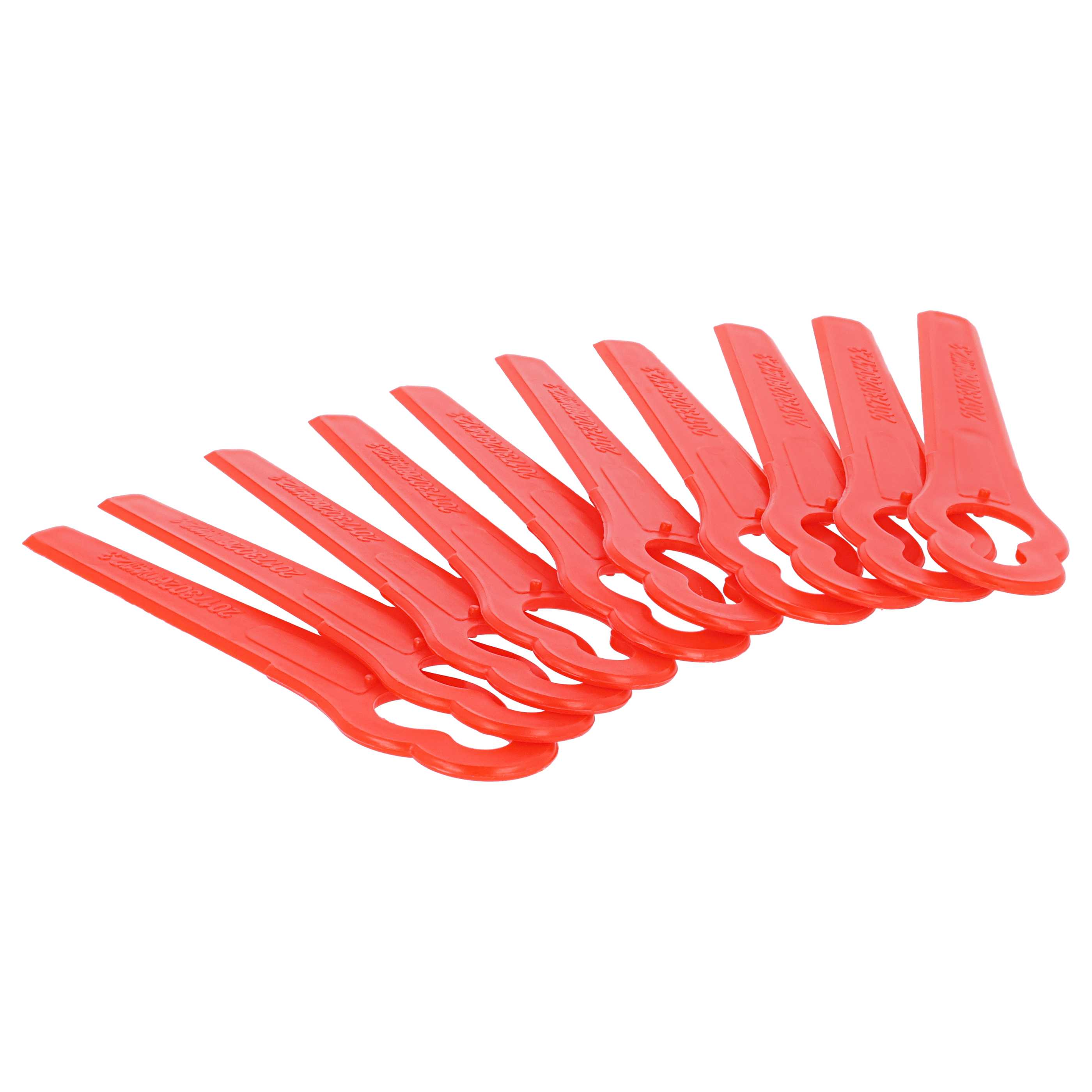 10x Lames remplace ALM BQ026 pour débroussailleuse – Couteaux plastique, Rot