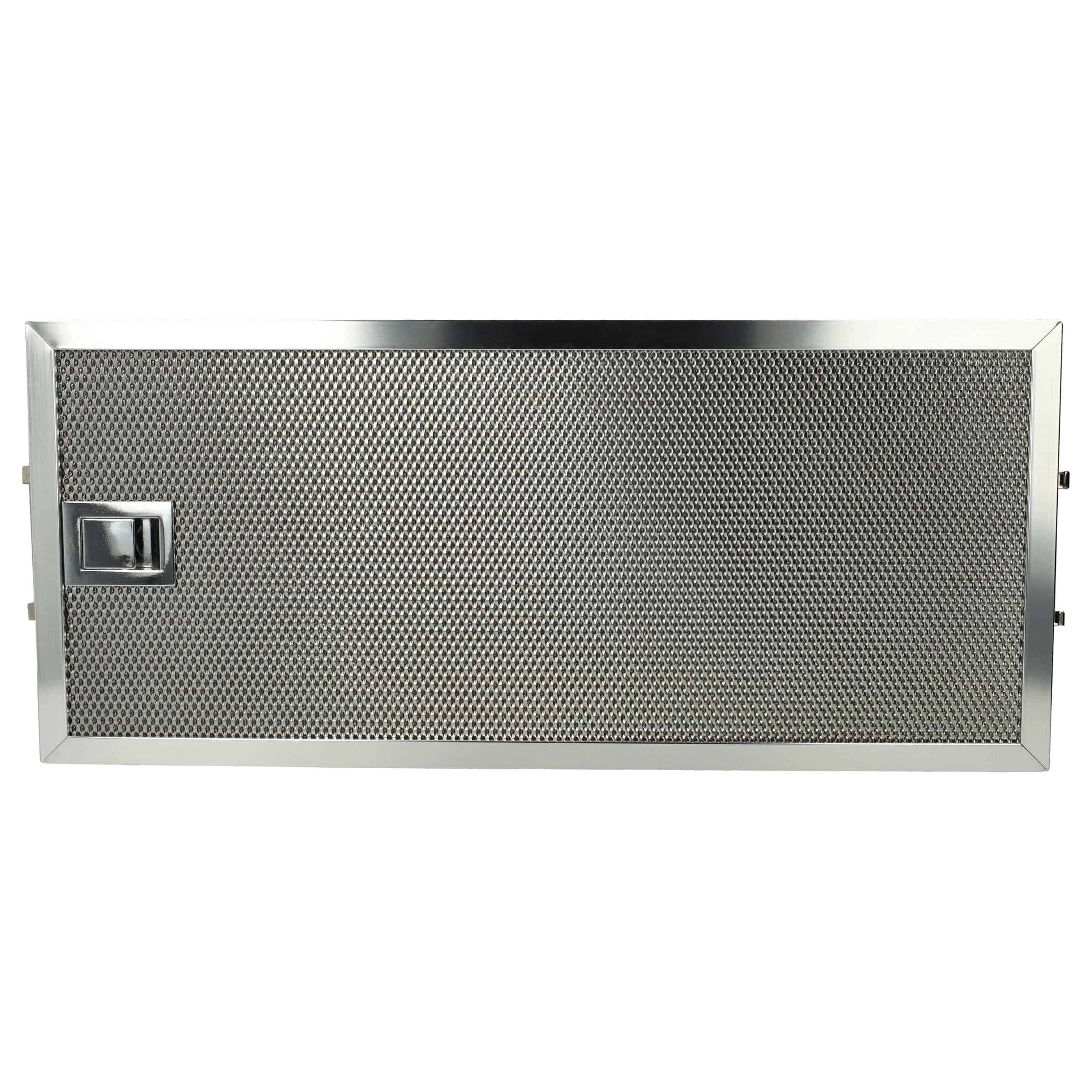 Filtre métal remplace Miele 8165760, 4002515616383 pour hotte aspirante