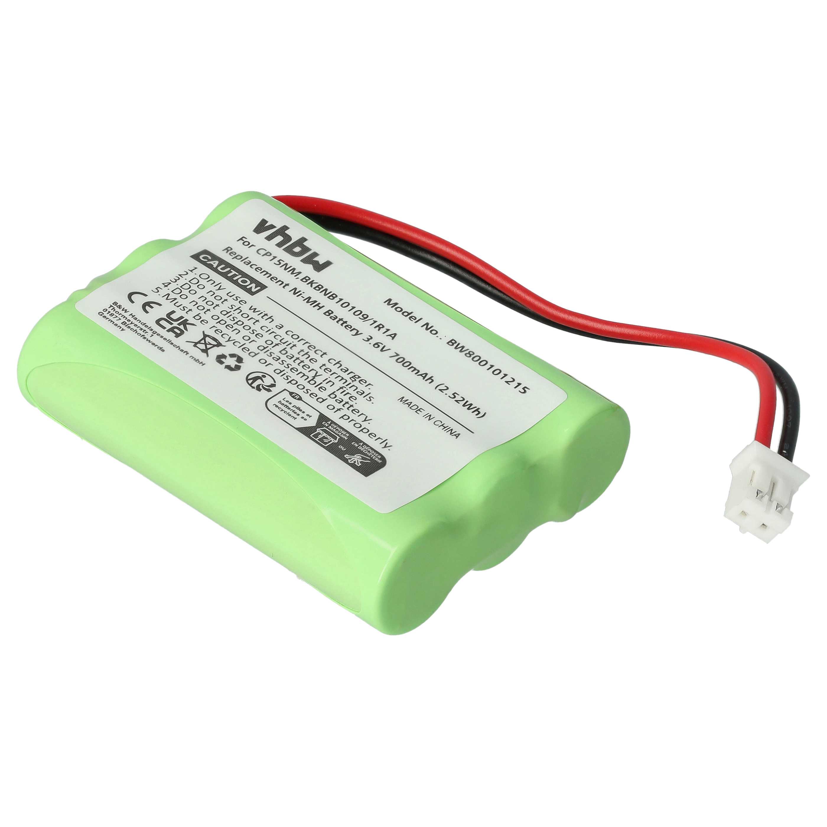 Batterie remplace Alcatel NTM/BKBNB 101 13/1 pour téléphone Ericsson - 700mAh 3,6V NiMH