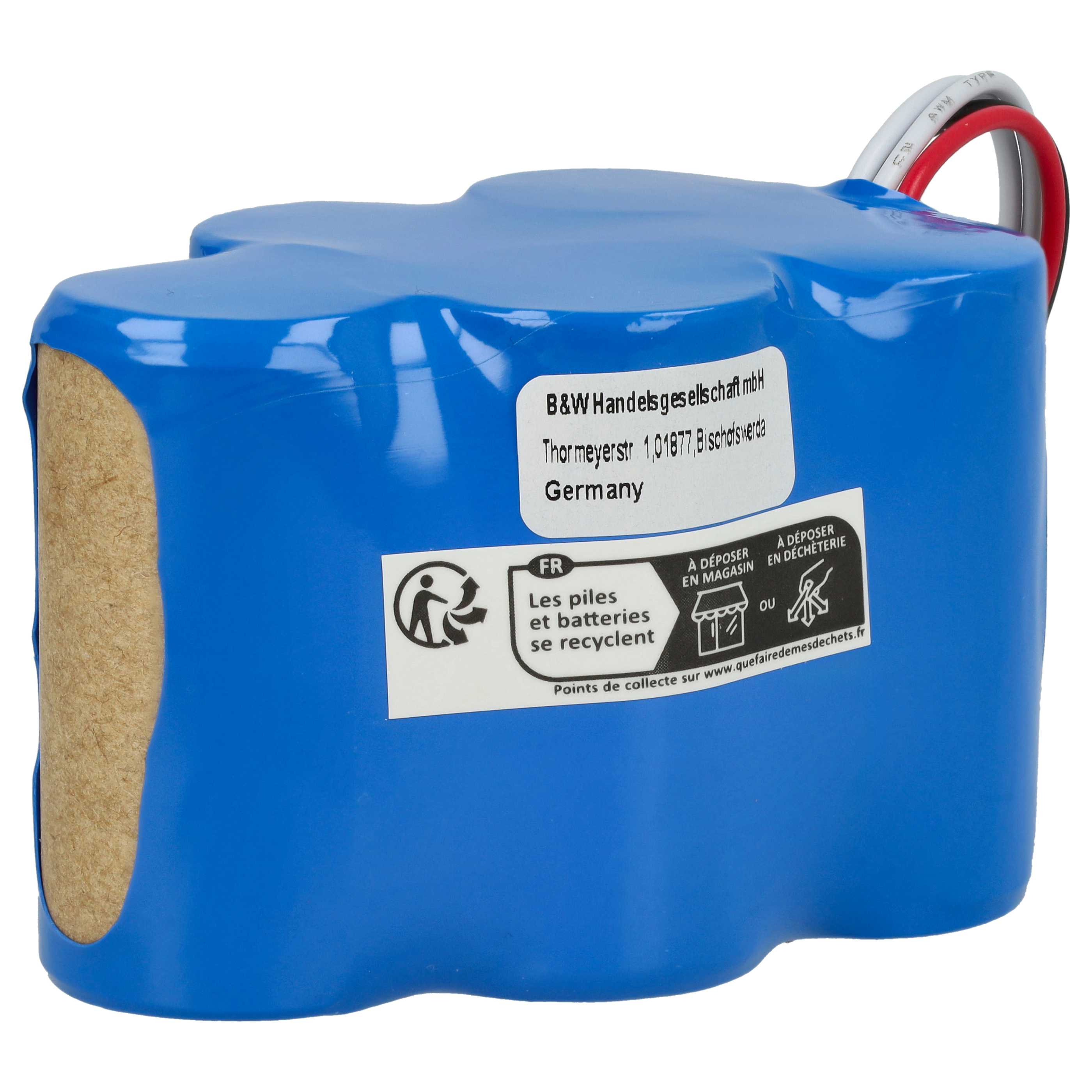Akku als Ersatz für 945-0005, 945-0006, 205-0001, 945-0024, LP43SC3300P5 für Hoover - 3300mAh 6V NiMH