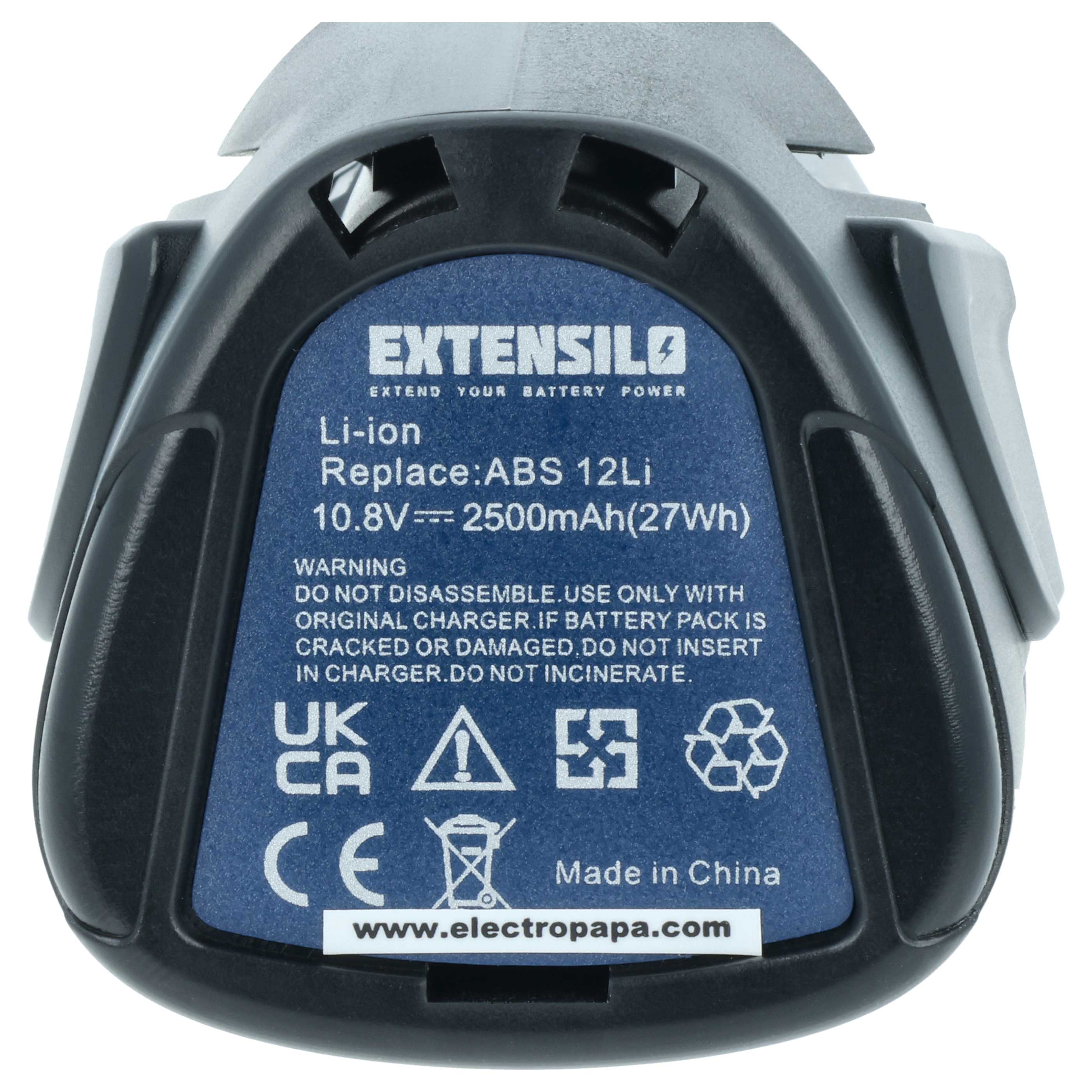Akumulator do elektronarzędzi zamiennik Lux Tools ABS 12Li - 2500 mAh 10,8 V Li-Ion