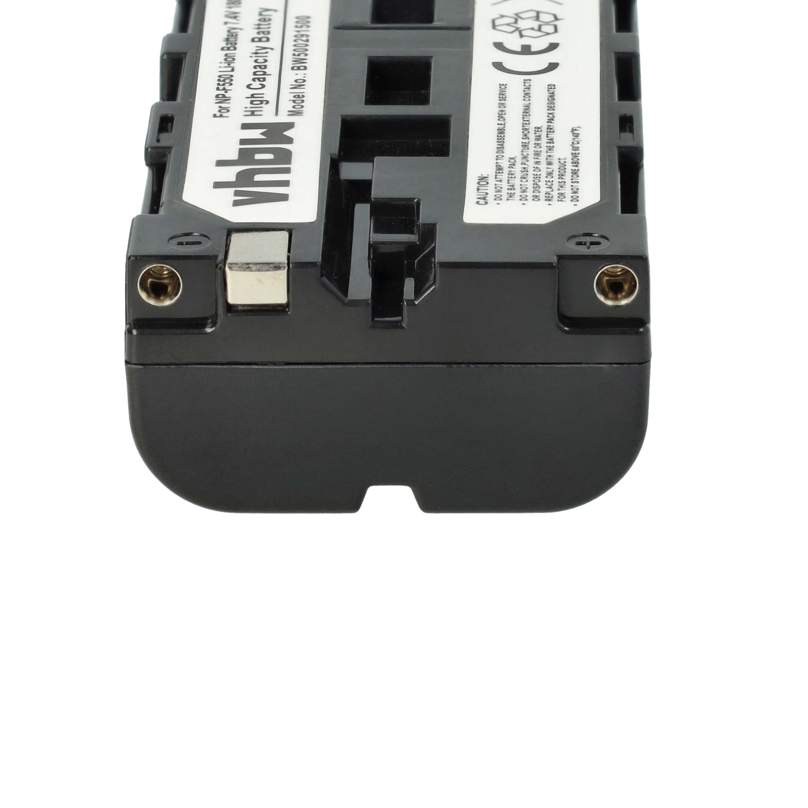 Videocamera Battery Replacement for Grundig BP-9, BP-8, BP-10 - 1800mAh 7.2V Li-Ion