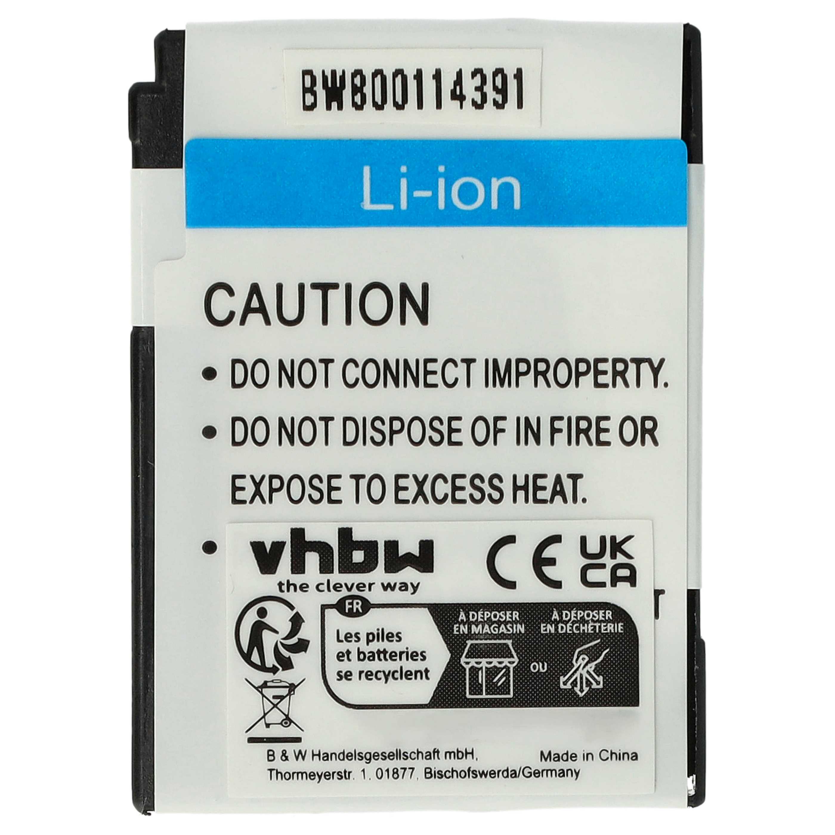 Battery Replacement for Kodak Klic-7002 - 460mAh, 3.6V, Li-Ion