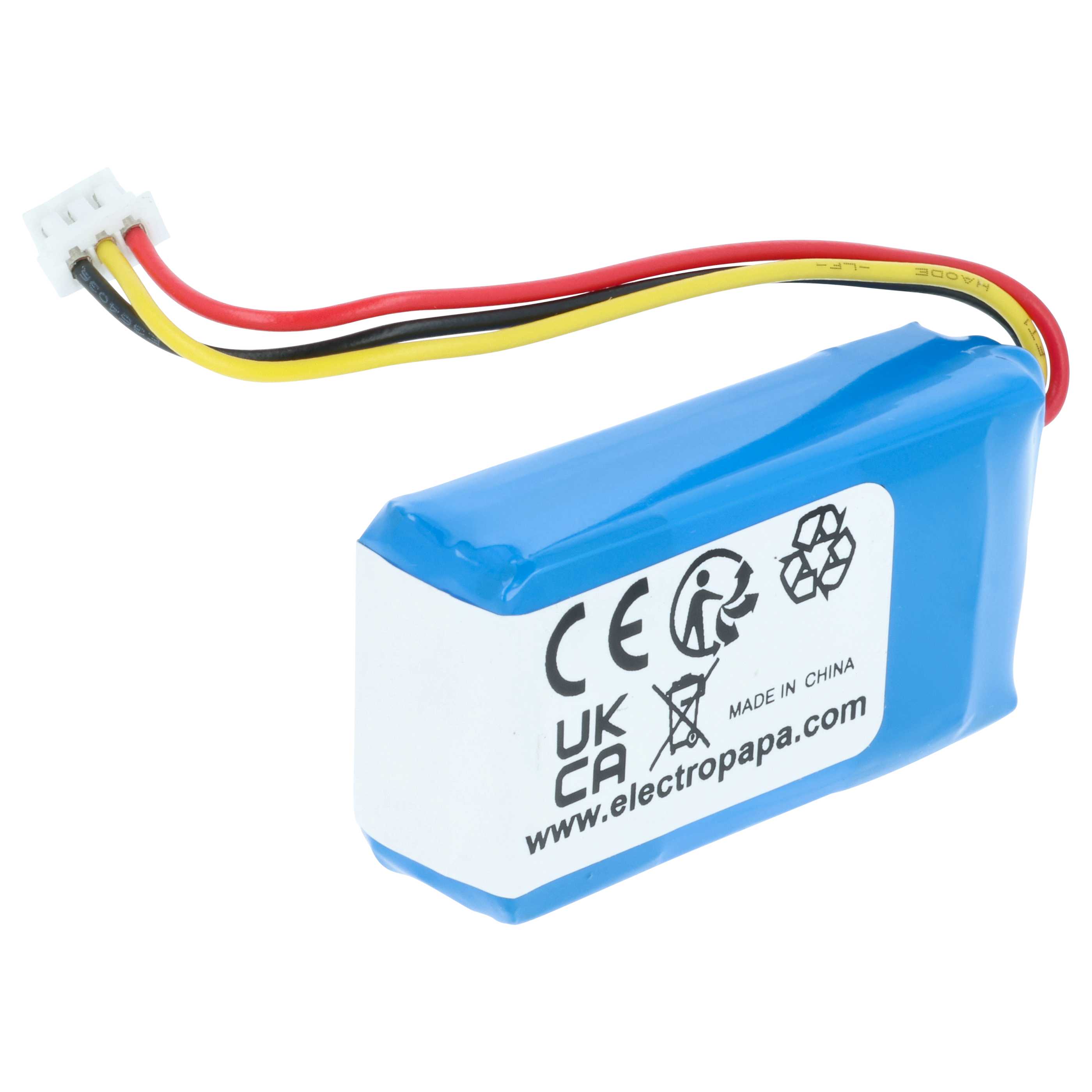 Videocamera Battery replaces GoPro PR-062334 - 800 mAh 3.8 V Li-polymer