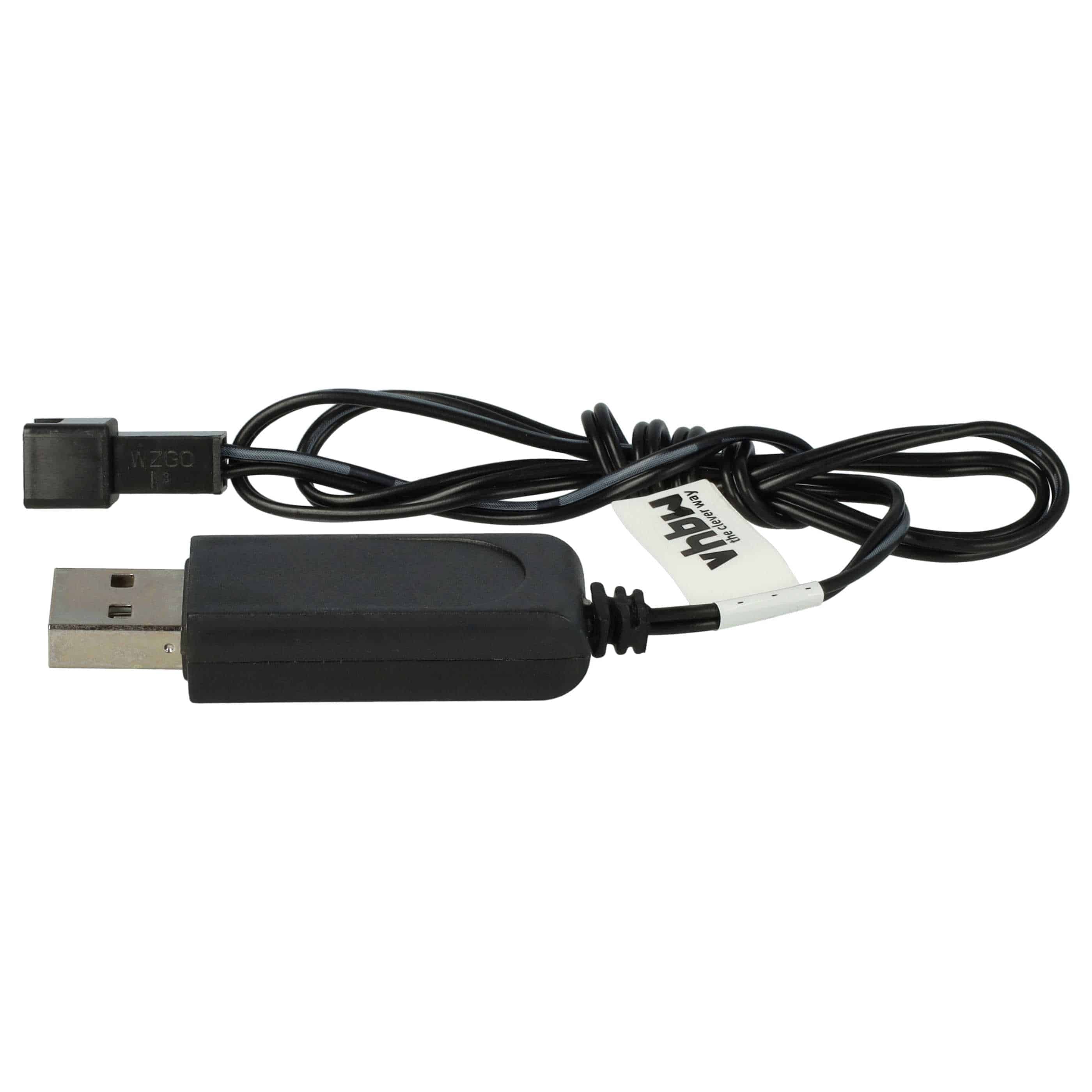 Cavo di ricarica USB per batterie RC con connettore SM-2P, pacco batteria per modelli RC - 60 cm 4,8 V