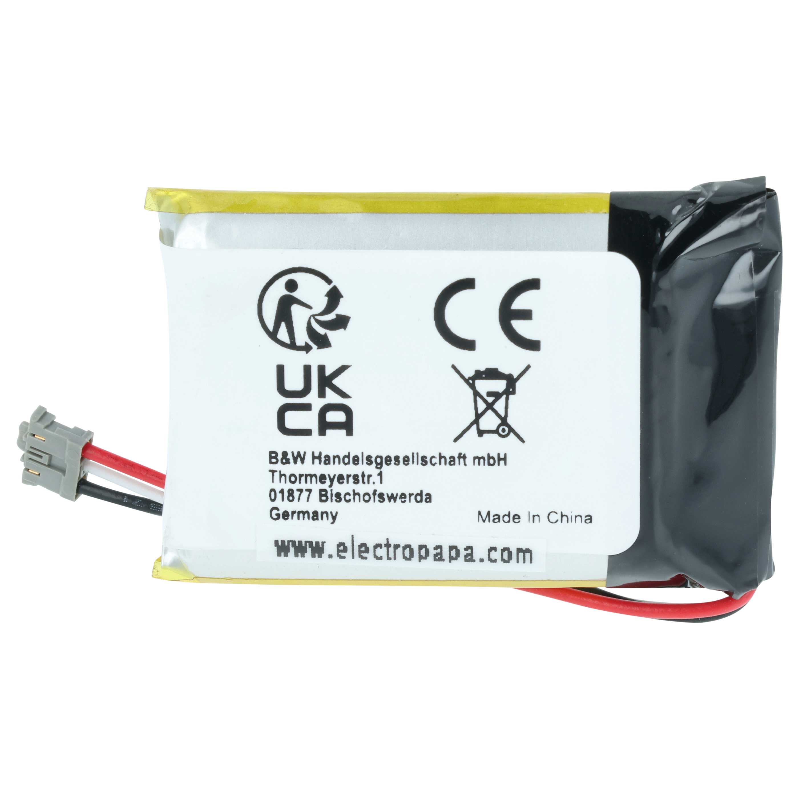 Batería reemplaza Garmin 361-00114-00 para dispositivo de comunicación GPS (950 mAh, 3,7 V, Li-Ion)