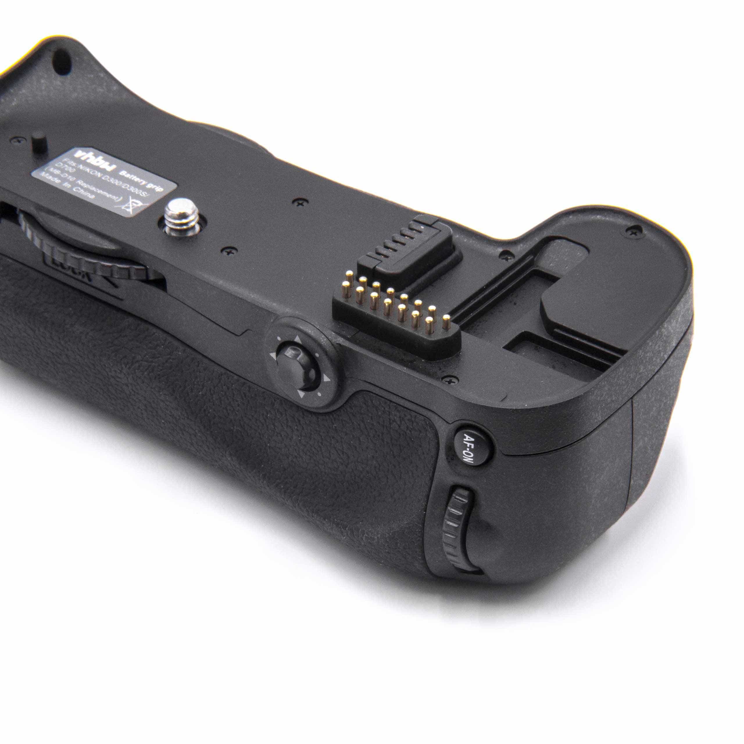 Empuñadura de batería reemplaza Nikon MB-D10 para camara Nikon - incl. rueda selectora