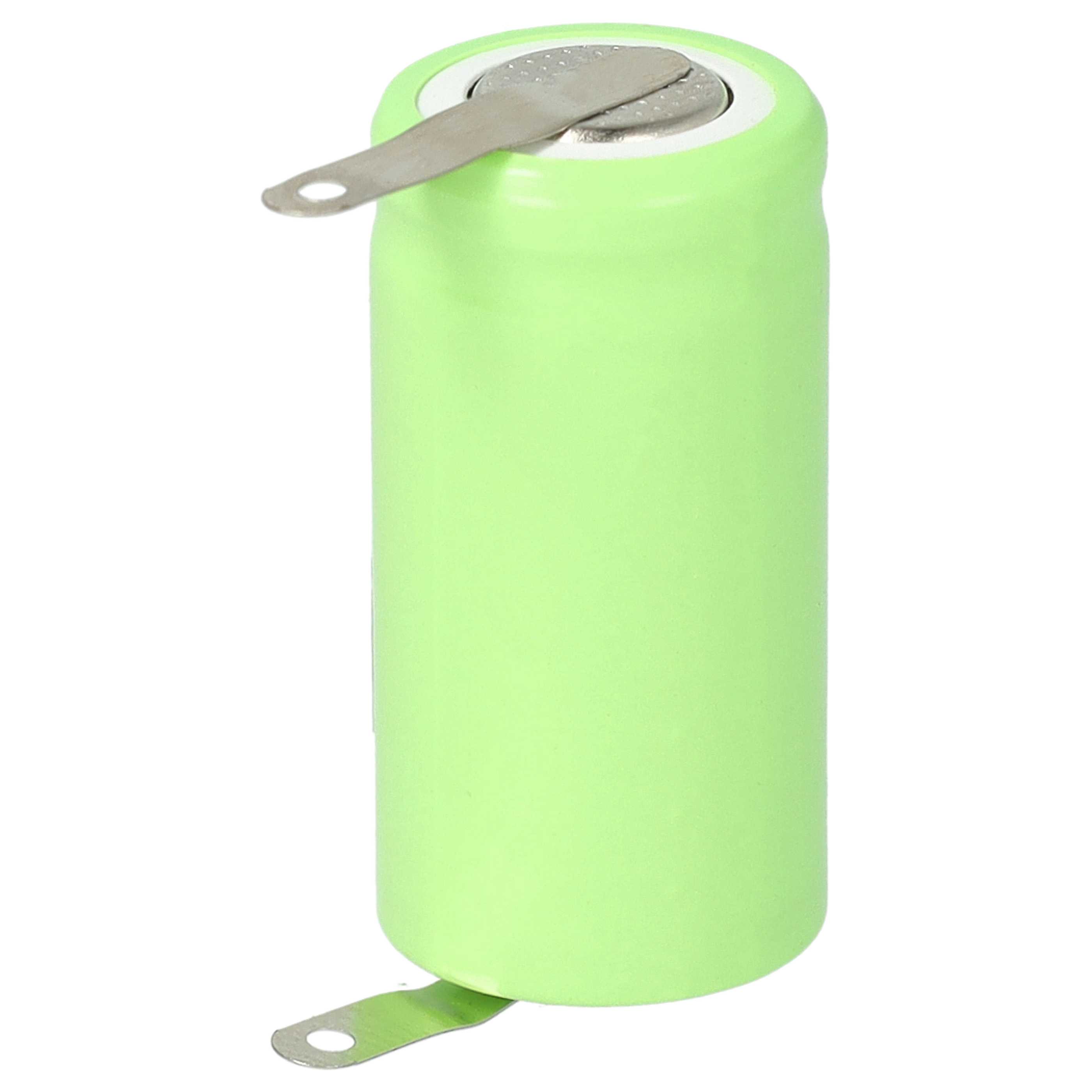 Batterie (2 pcs.) remplace 2/3AA modèle radio-télécommandé - 750mAh 1,2V NiMH