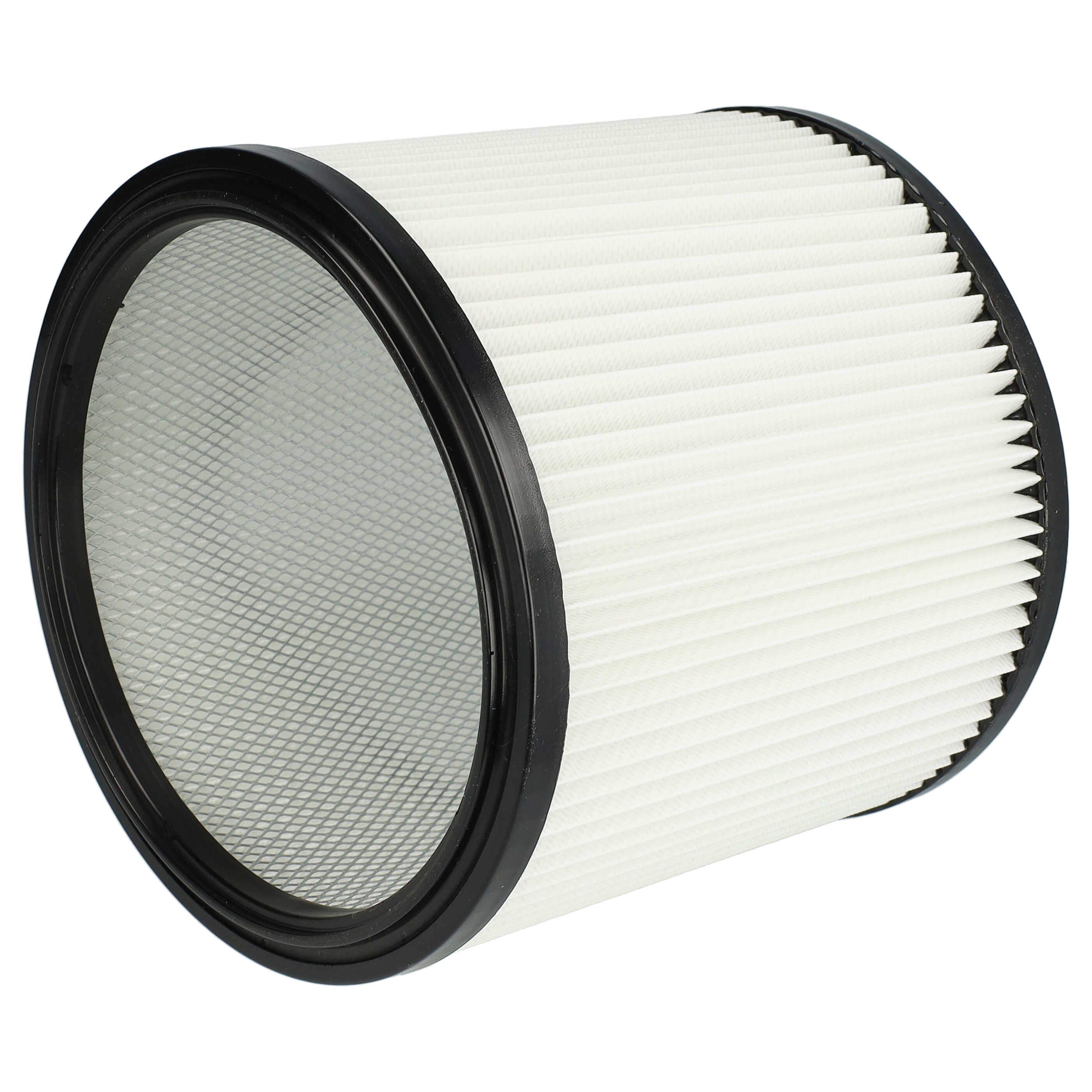 Filtercartridge filter replaces Starmix 413525, 4011240413525 for Starmix Vacuum Cleaner, black / white