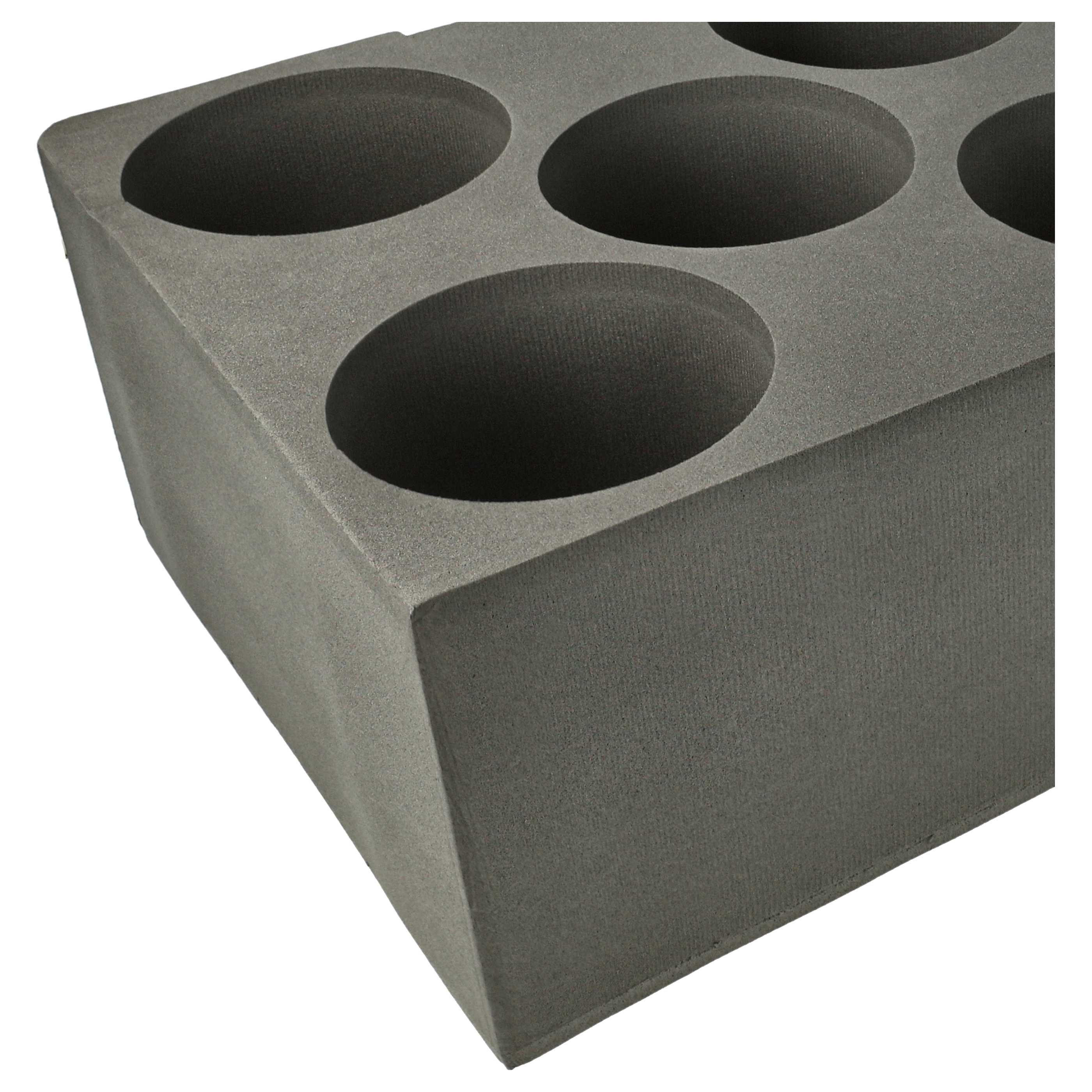 2x Insert pour 7 cartouches de mousse pour caisse à outils Bosch Sortimo - Garniture de coffre
