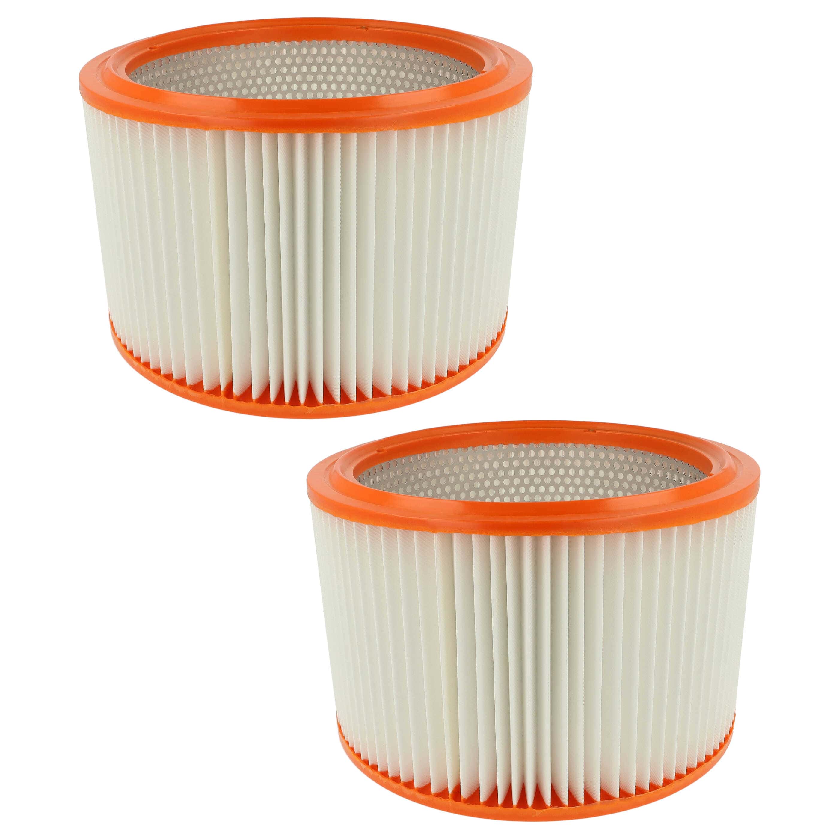 2x pleated filter replaces 5715492044719, 626437, 107400564 for Festool Vacuum Cleaner
